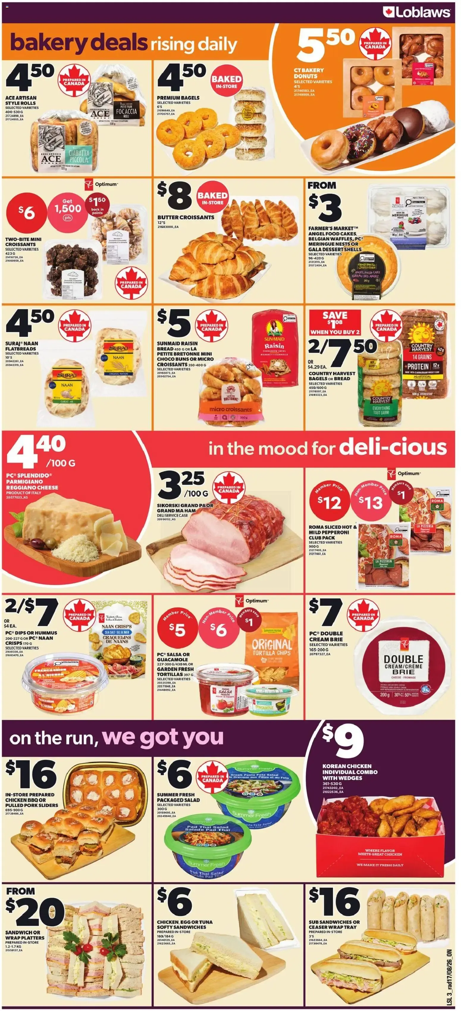 Loblaws weekly flyer / circulaire from Aug 20, 2026 > weekly specials & deals from August 20 to August 26 2026 - flyer page 4