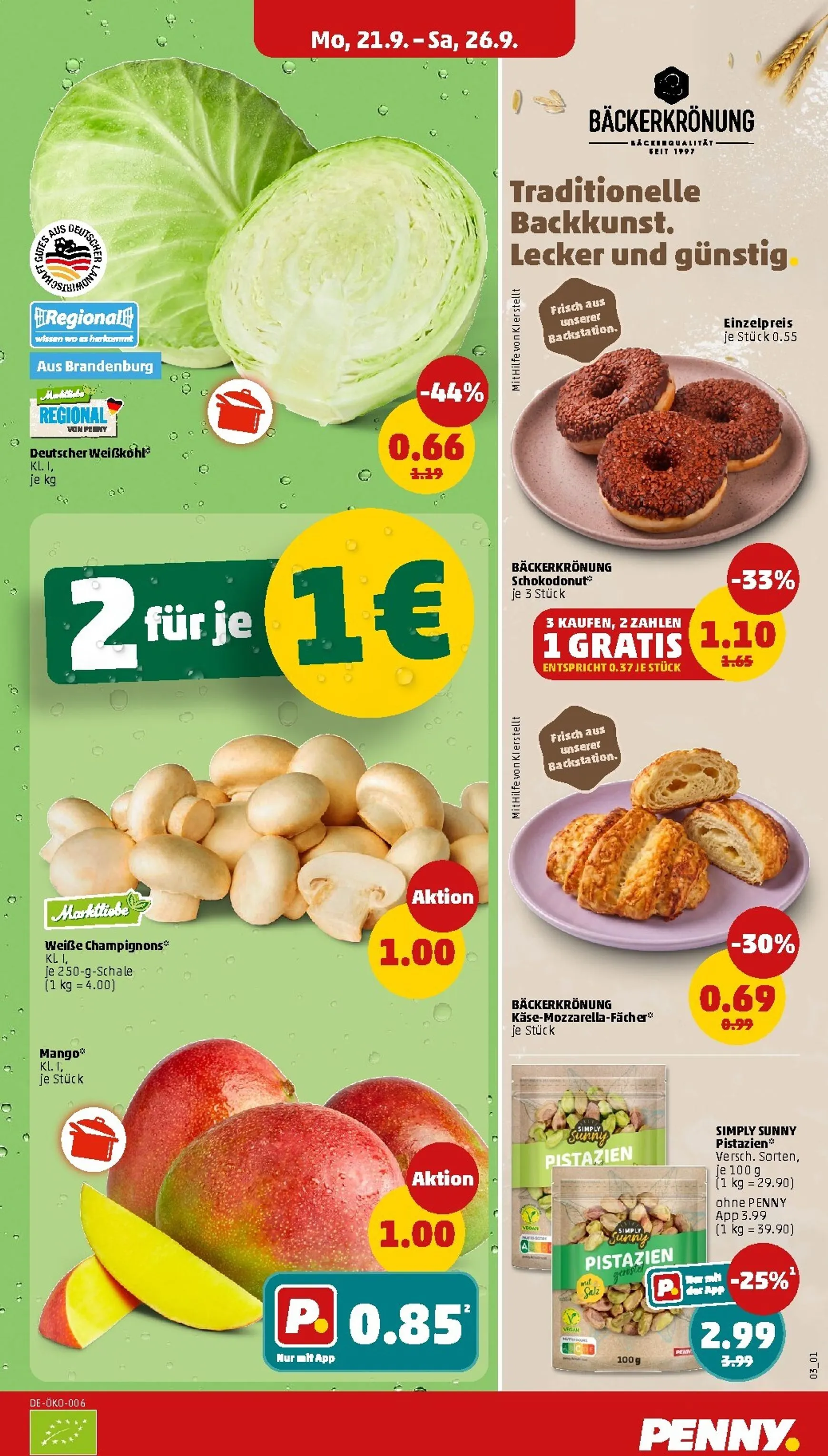 PENNY Prospekt nächste Woche – von Montag 21.09.2026 bis Samstag 26.09.2026 von 21. September bis 26. September 2026 - Prospekt seite 3