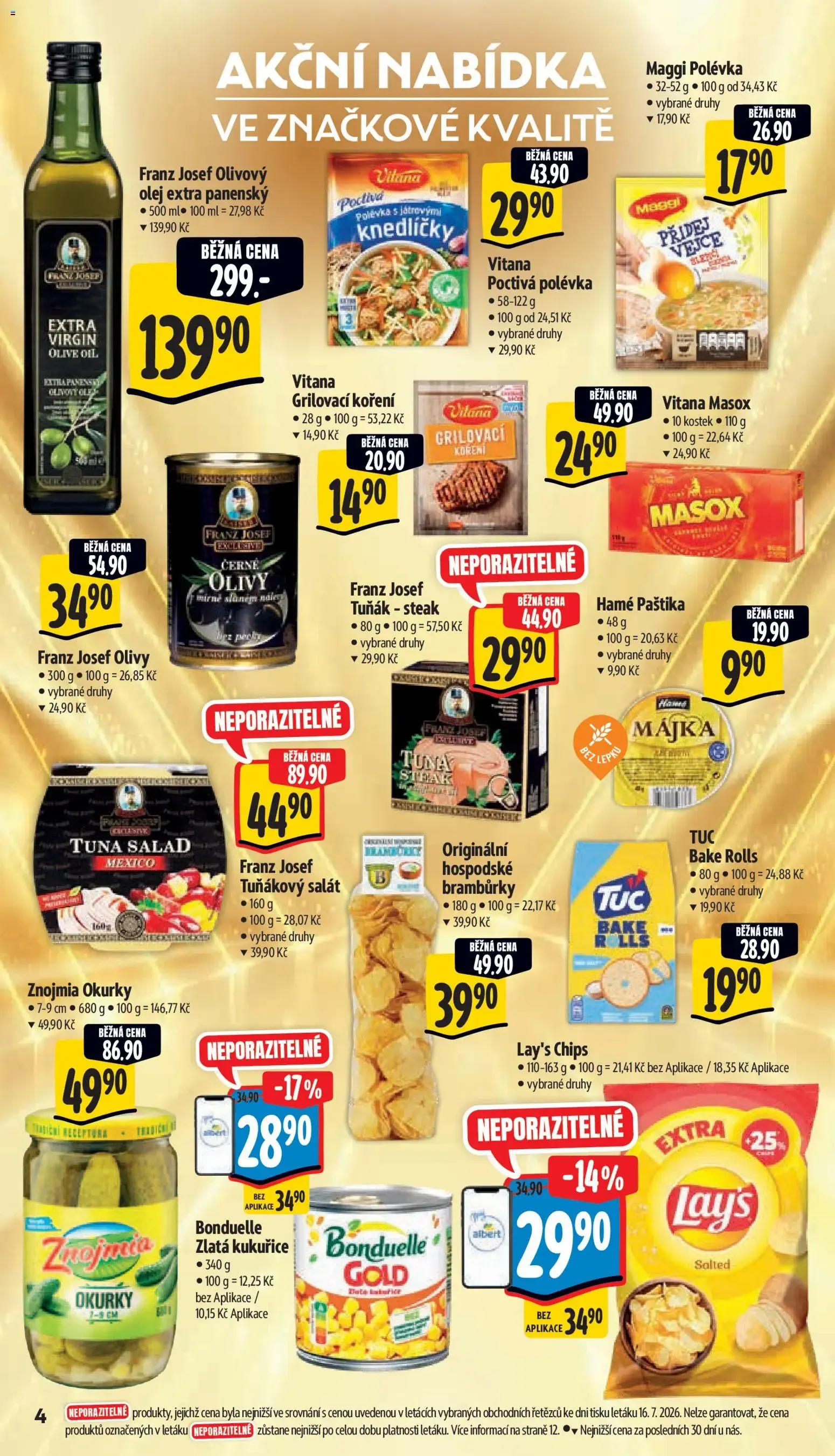 Albert leták - Supermarket - Ostrava od 22.07.2026 - Akční leták - 22. července 28. července 2026 - Page 14