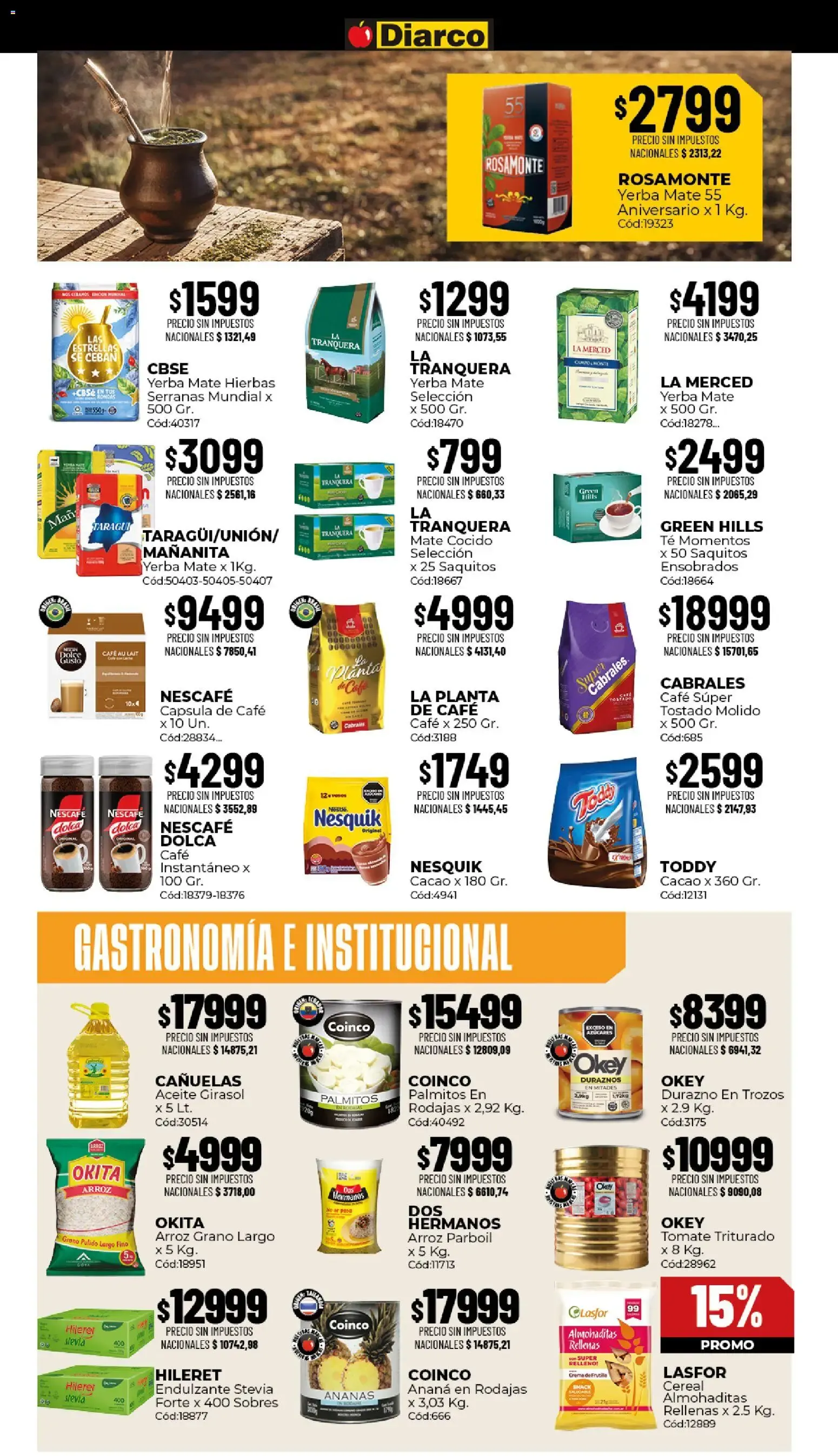 Ofertas de Diarco - Ofertas Santiago Del Estero del 24/08/2026 - 28/08/2026 24 de agosto al 28 de agosto 2026 - Página 4 del catálogo
