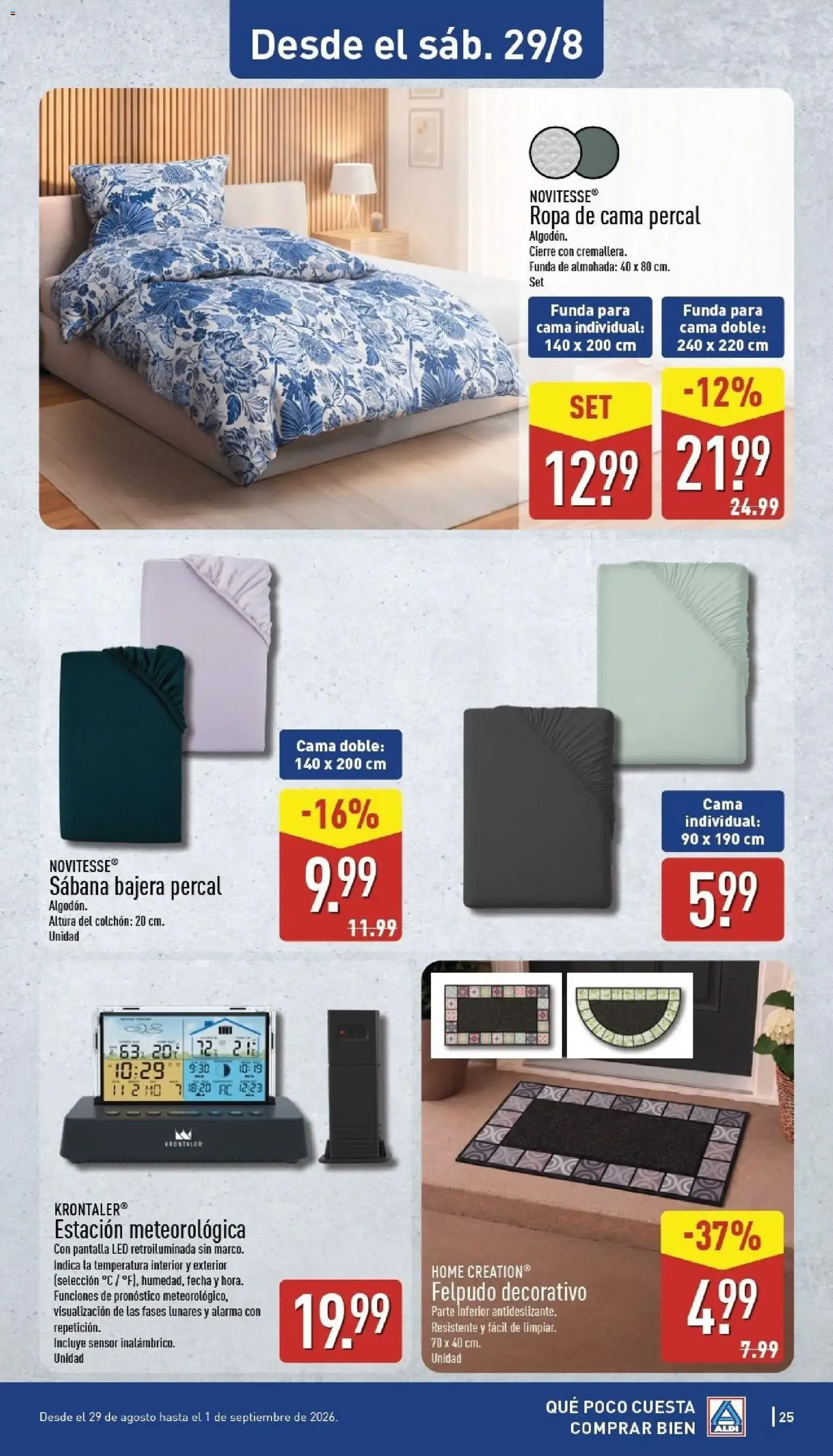 Catálogo de Aldi folleto Península del 24/08/2026 | Catálogo 24 de agosto al 30 de agosto 2026 - Página 25