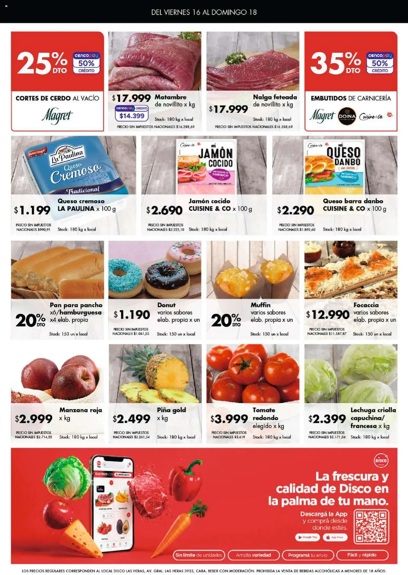 Ofertas de Disco - Ofertas | Córdoba del 16/10/2026 - 18/10/2026 16 de octubre al 18 de octubre 2026 - Página 8 del catálogo