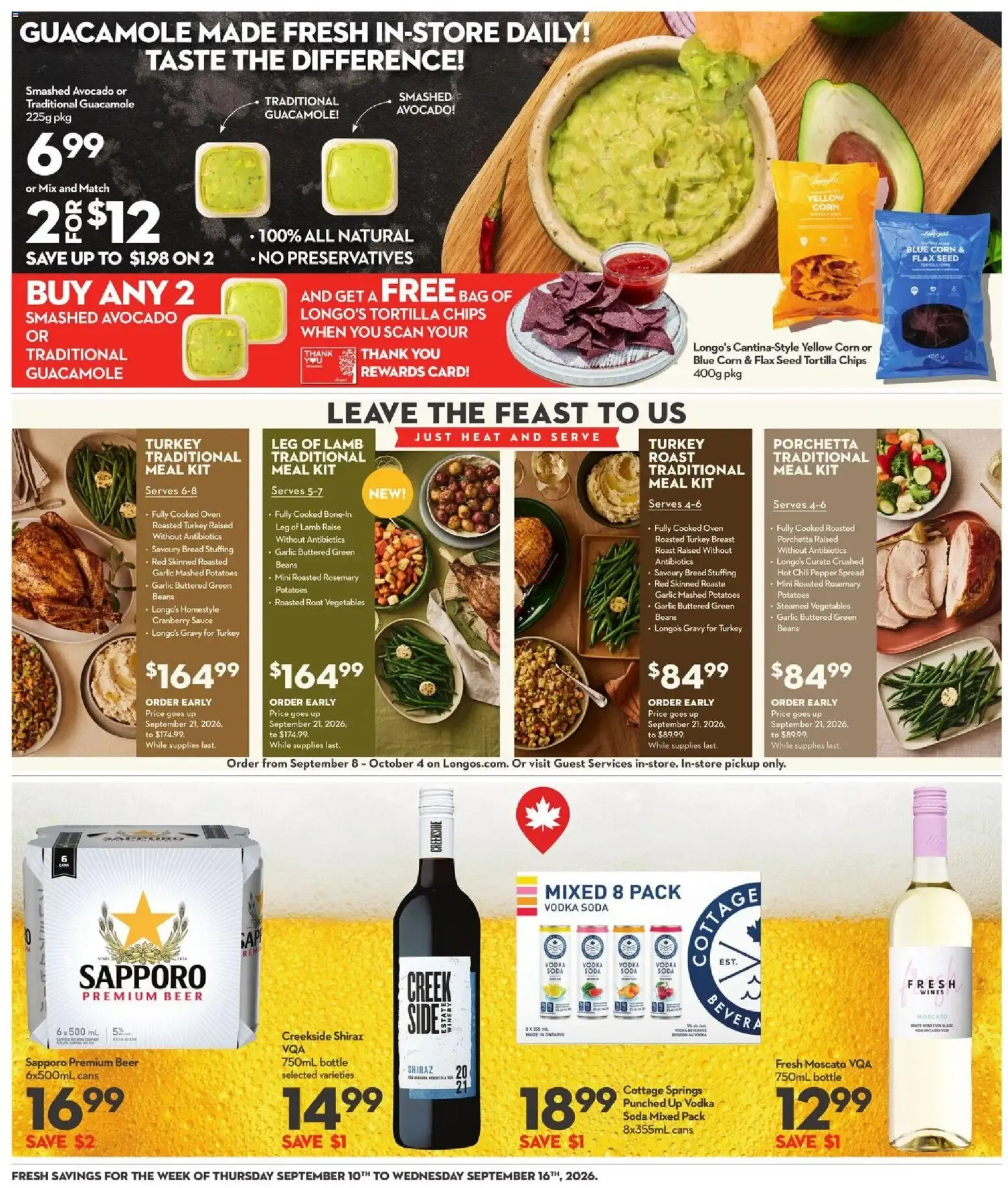 Longo's weekly flyer / circulaire from Sep 10, 2026 > weekly specials & deals from September 10 to September 16 2026 - flyer page 20