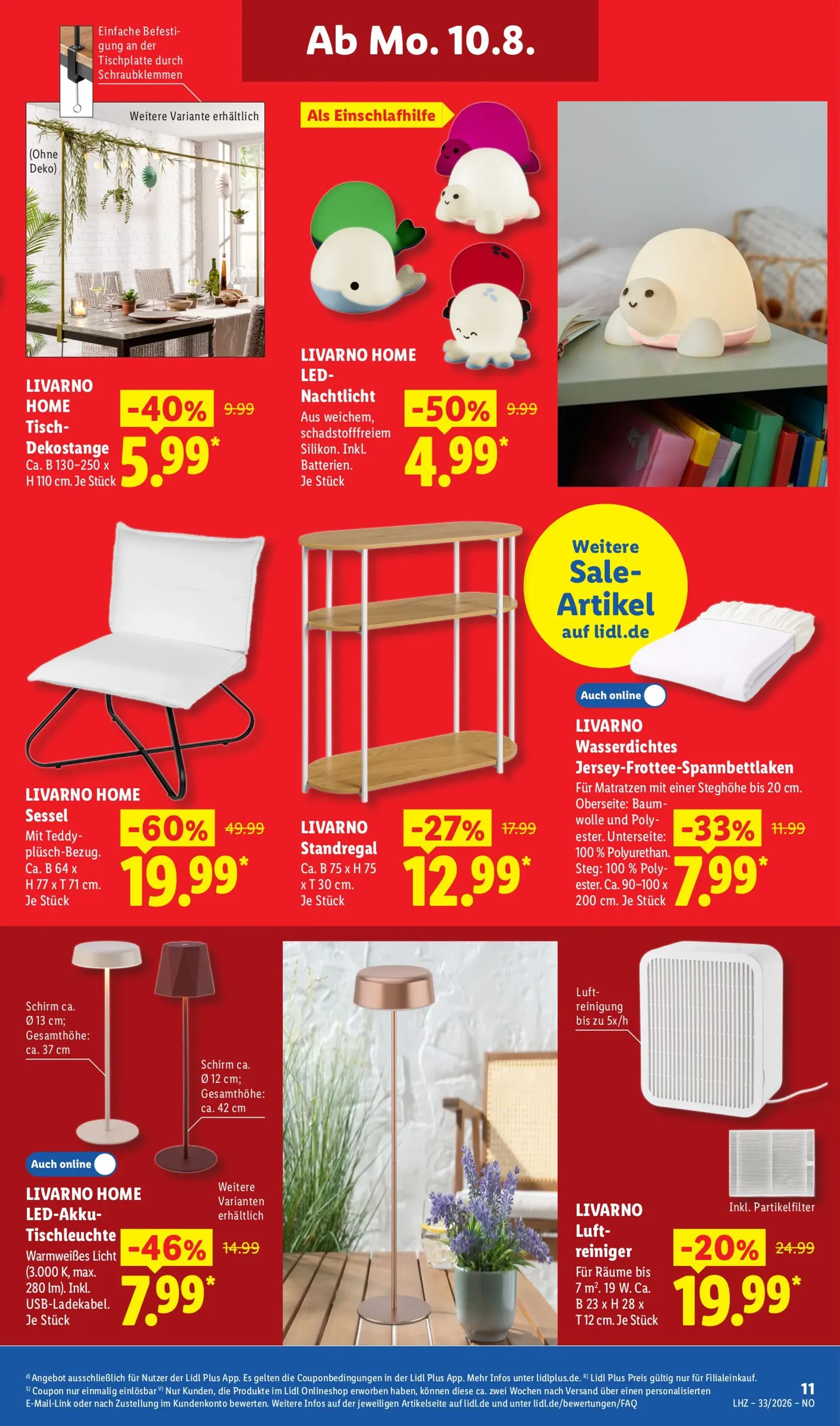 Lidl - Angebot der Woche Prospekt nächste Woche – von Montag 10.08.2026 bis Samstag 15.08.2026 von 10. August bis 16. August 2026 - Prospekt seite 7