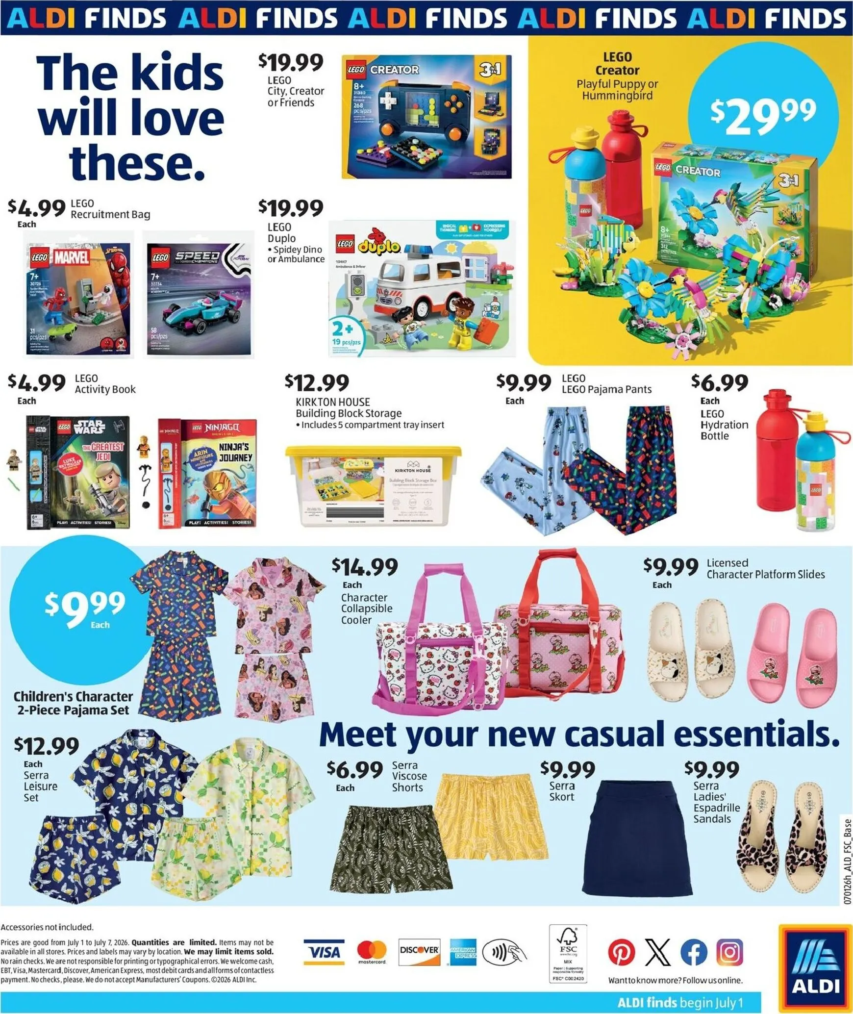 Weekly ad ALDI FINDS Sneak Peek from July 1 to July 7 2026 - Page 2