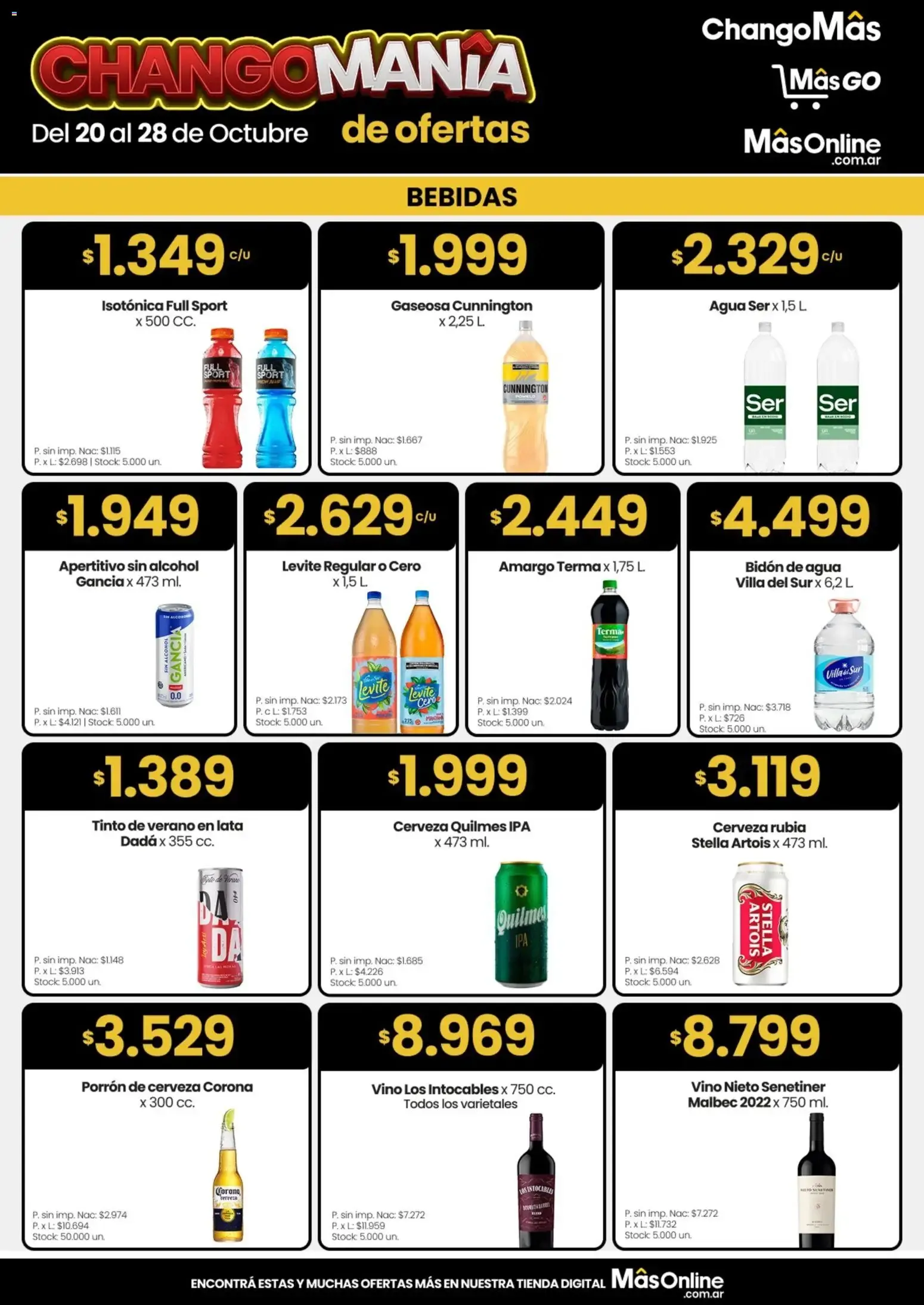 Ofertas de CHANGOMANIA de ofertas 20 de octubre al 28 de octubre 2026 - Página 12 del catálogo