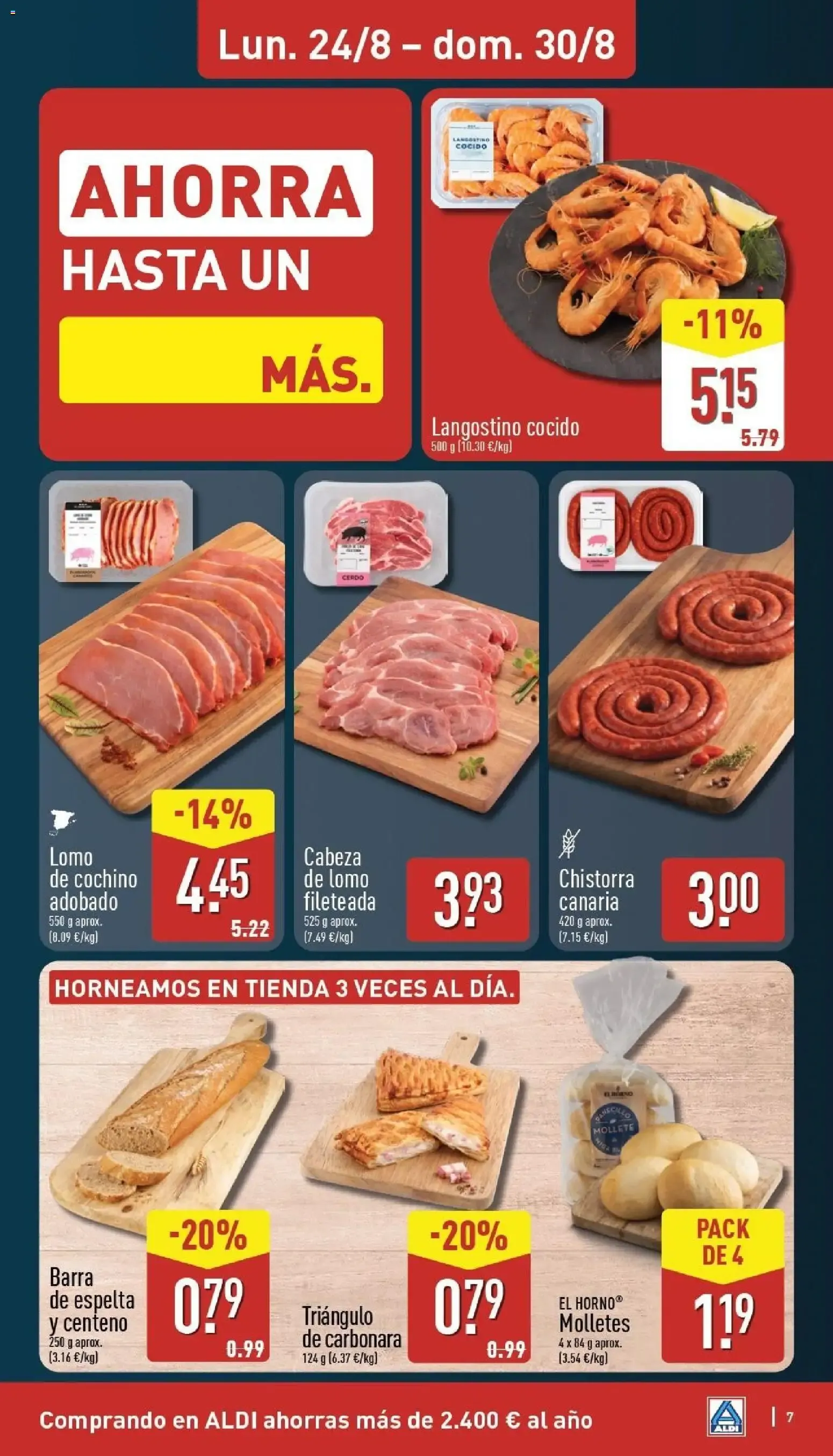 Catálogo de Aldi folleto Canarias del 24/08/2026 | Catálogo 24 de agosto al 30 de agosto 2026 - Página 7