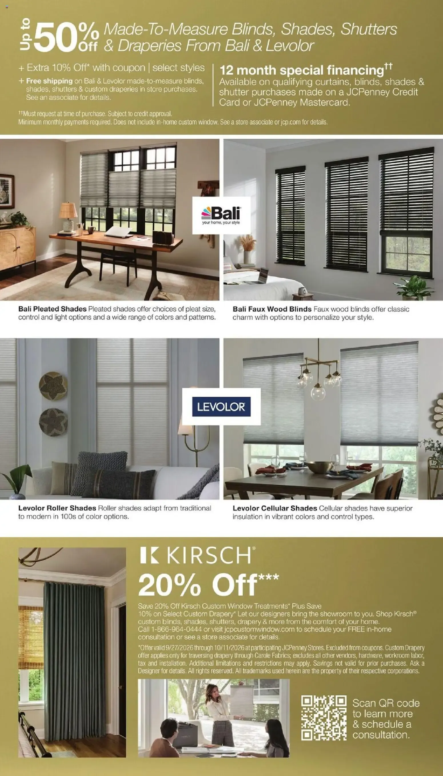 Weekly ad JCPenney Semi-Annual Home Sale from September 28 to October 25 2026 - Page 39