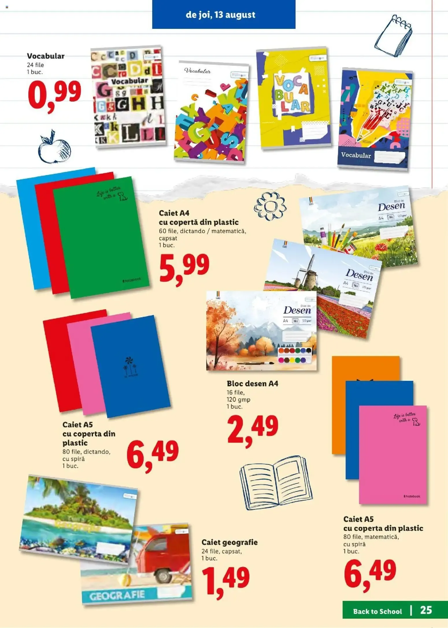 Catalog Catalog LIDL 10.08.2026 - Oferta și Revista online de la 10 august până la 30 august 2026 - Revista Pagina 25