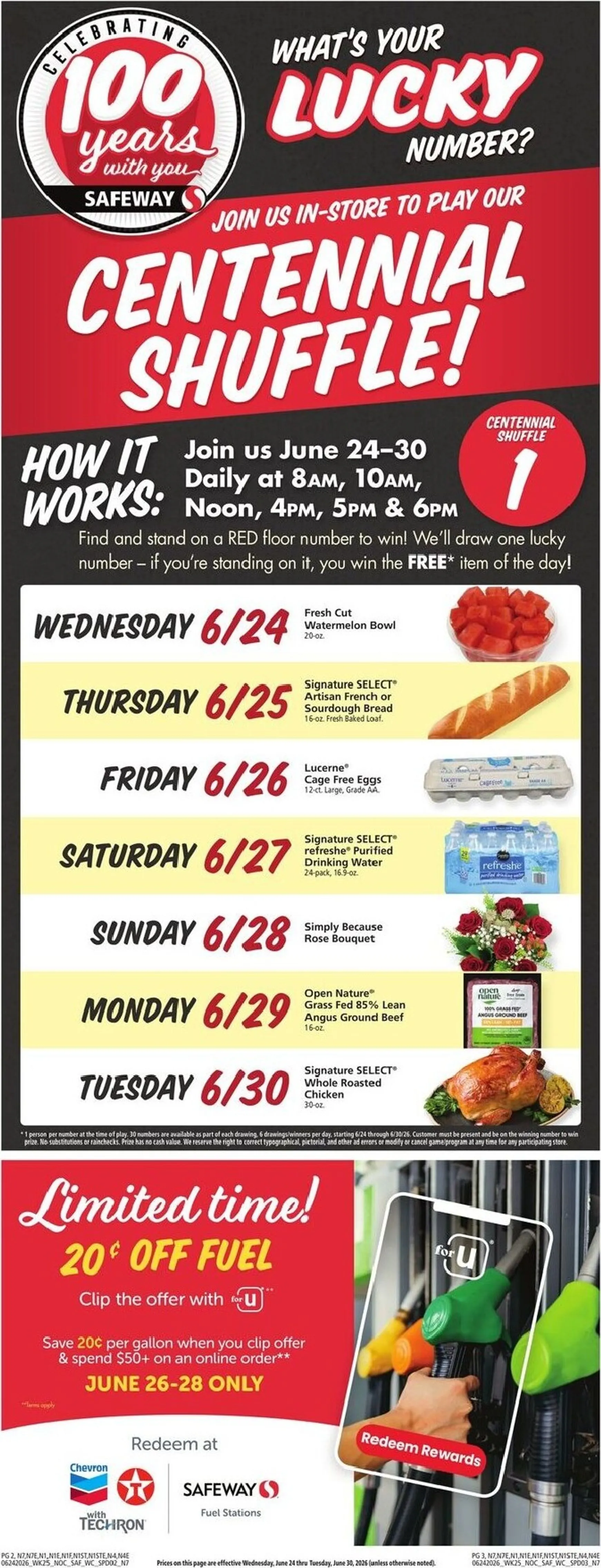 Weekly ad Safeway Star Spangled Savings from June 24 to June 30 2026 - Page 2