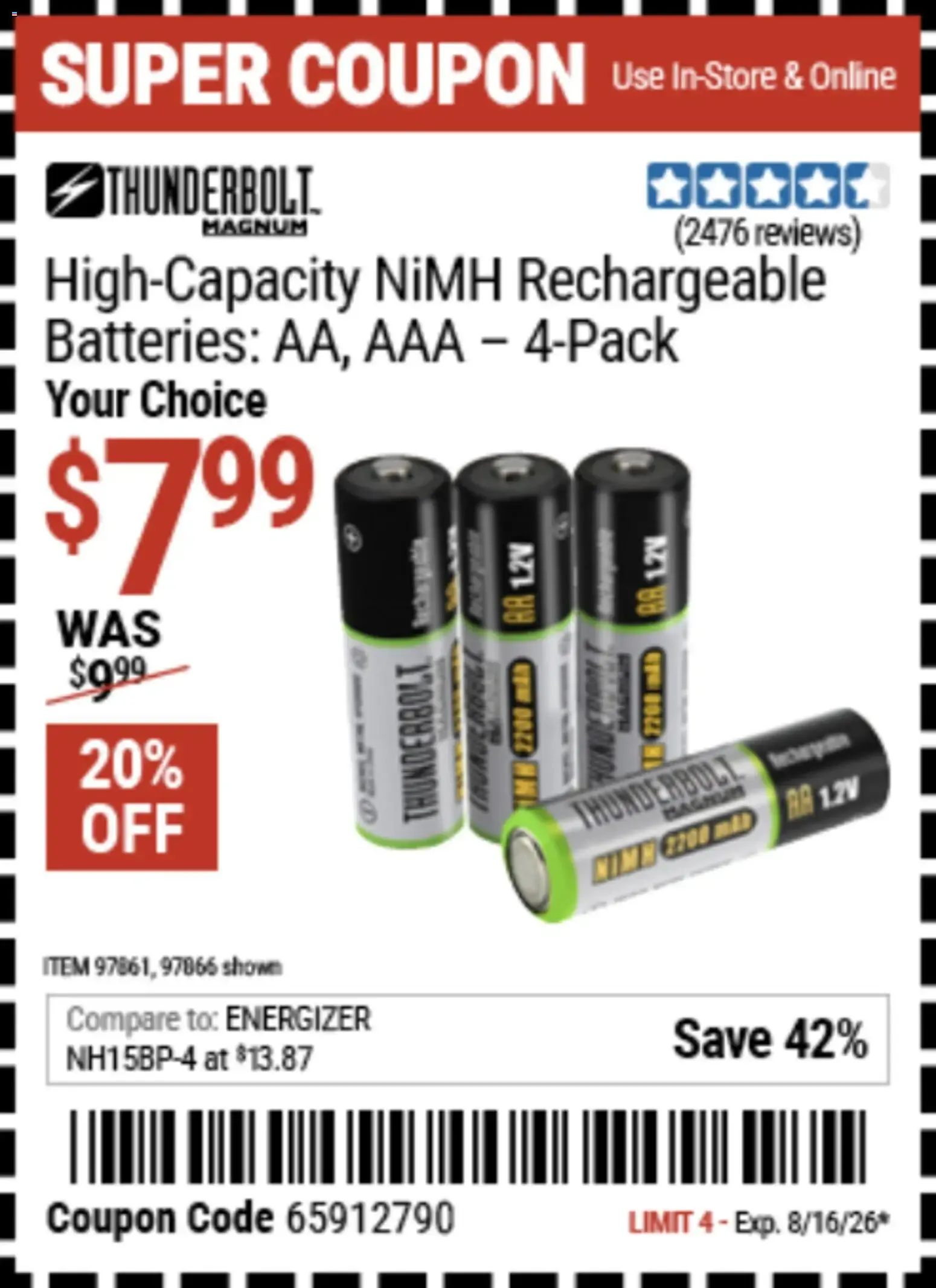 Weekly ad Harbor Freight Weekly Ad (08/03 - 08/16 2026) - Flyer from August 3 to August 16 2026 - Page 12