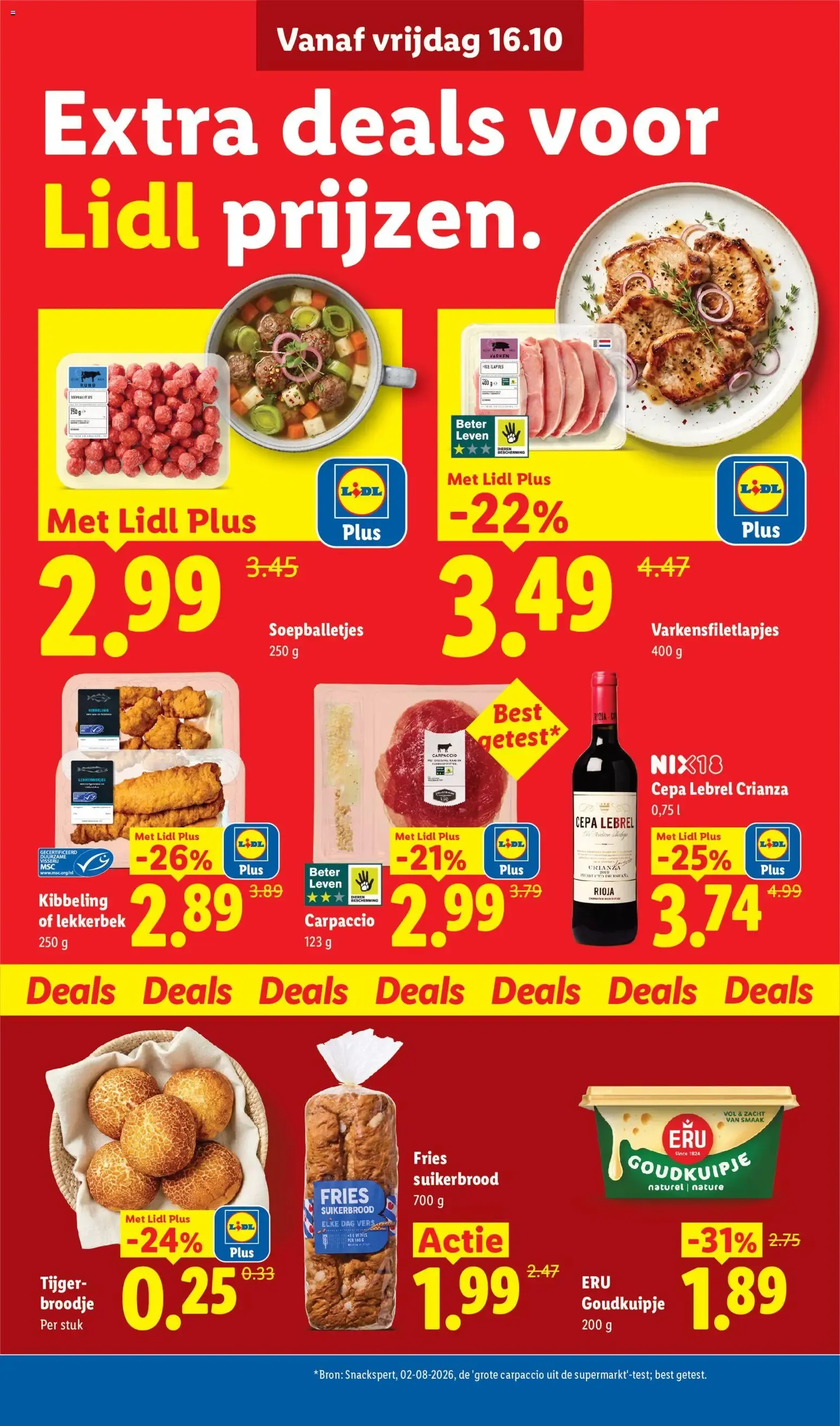 Weekend Deals. van 16 oktober tot 18 oktober 2026 - Folder pagina 2
