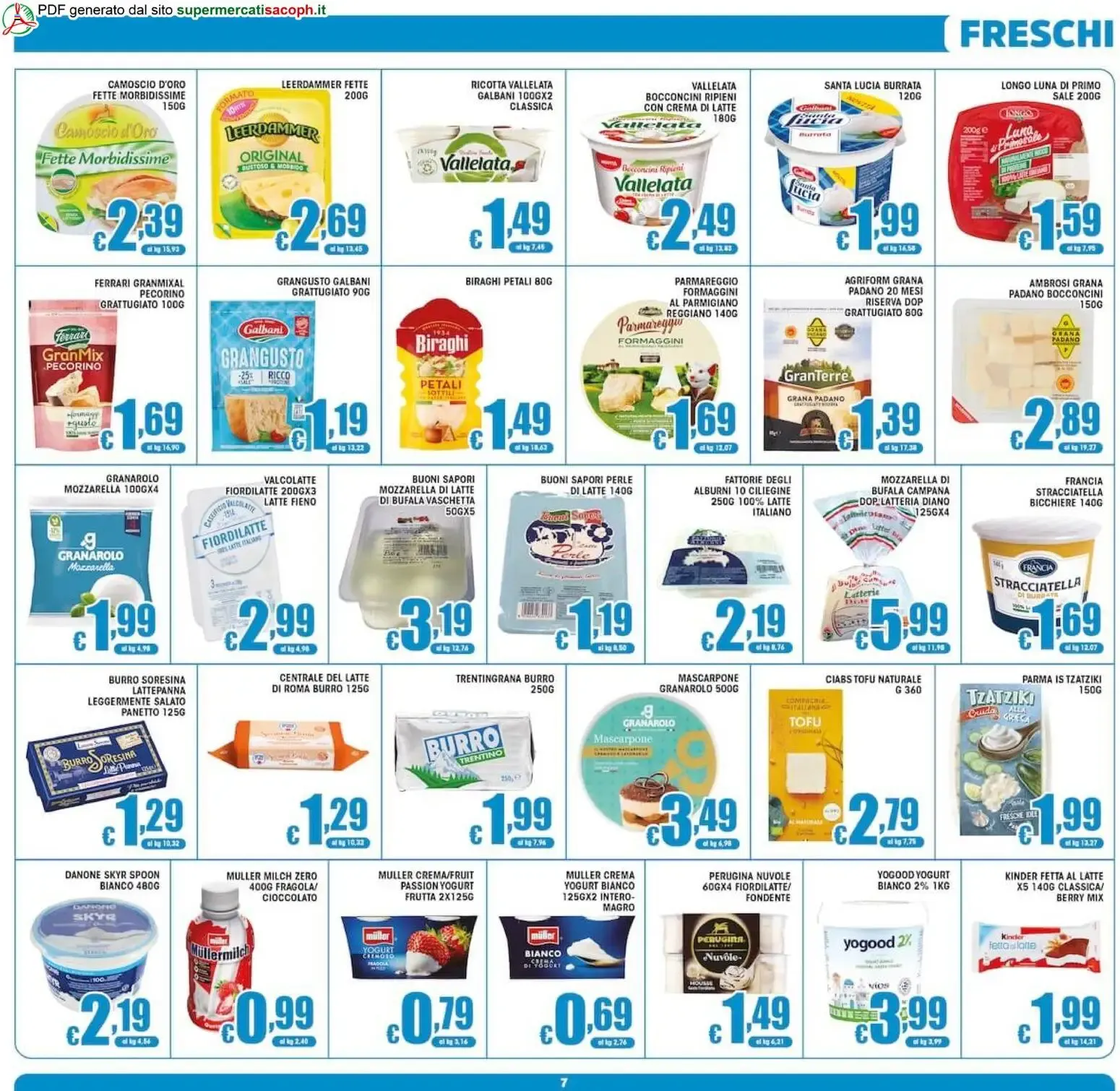 Sacoph volantino dal 02/10/2026 - online Offerte da 2 ottobre a 13 ottobre di 2026 - Pagina del volantino 7