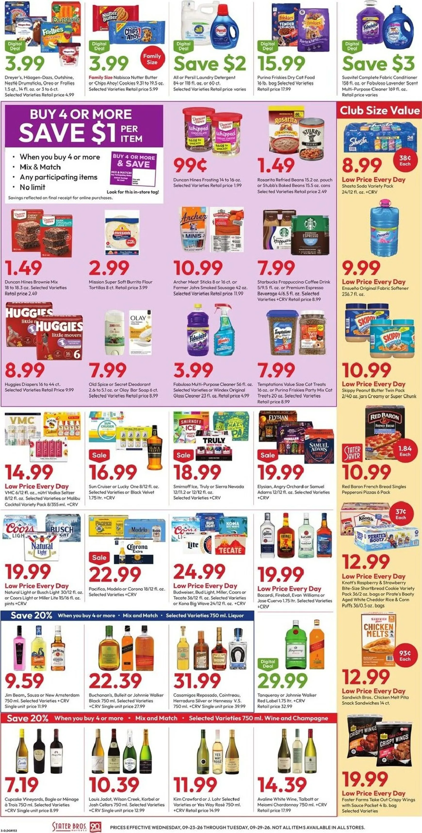 Weekly ad Stater Bros. Markets from September 23 to September 29 2026 - Page 3