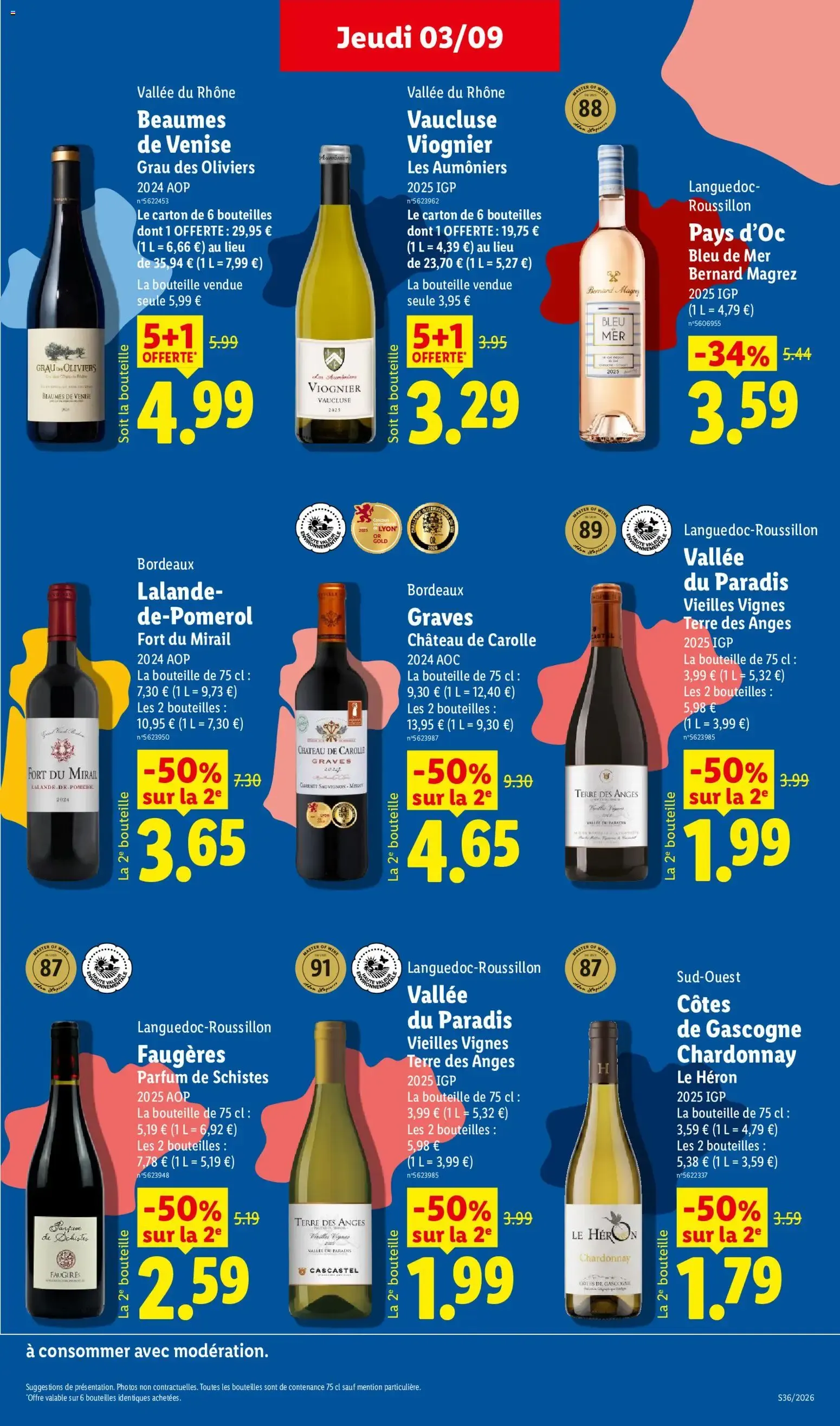 Lidl - Foire aux vins du 3 septembre au 9 septembre 2026 - Catalogue page 23