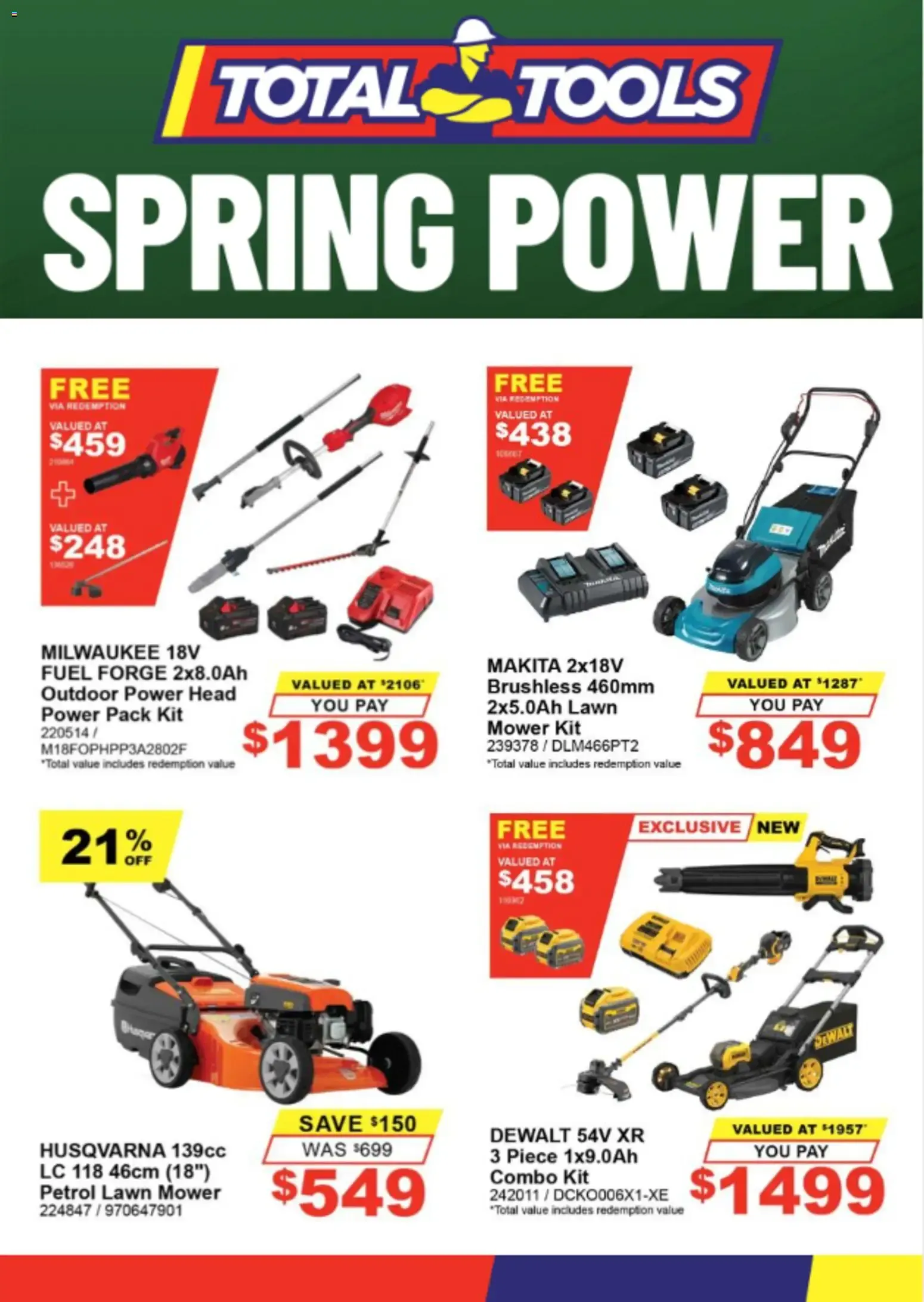 Total Tools: Spring Power