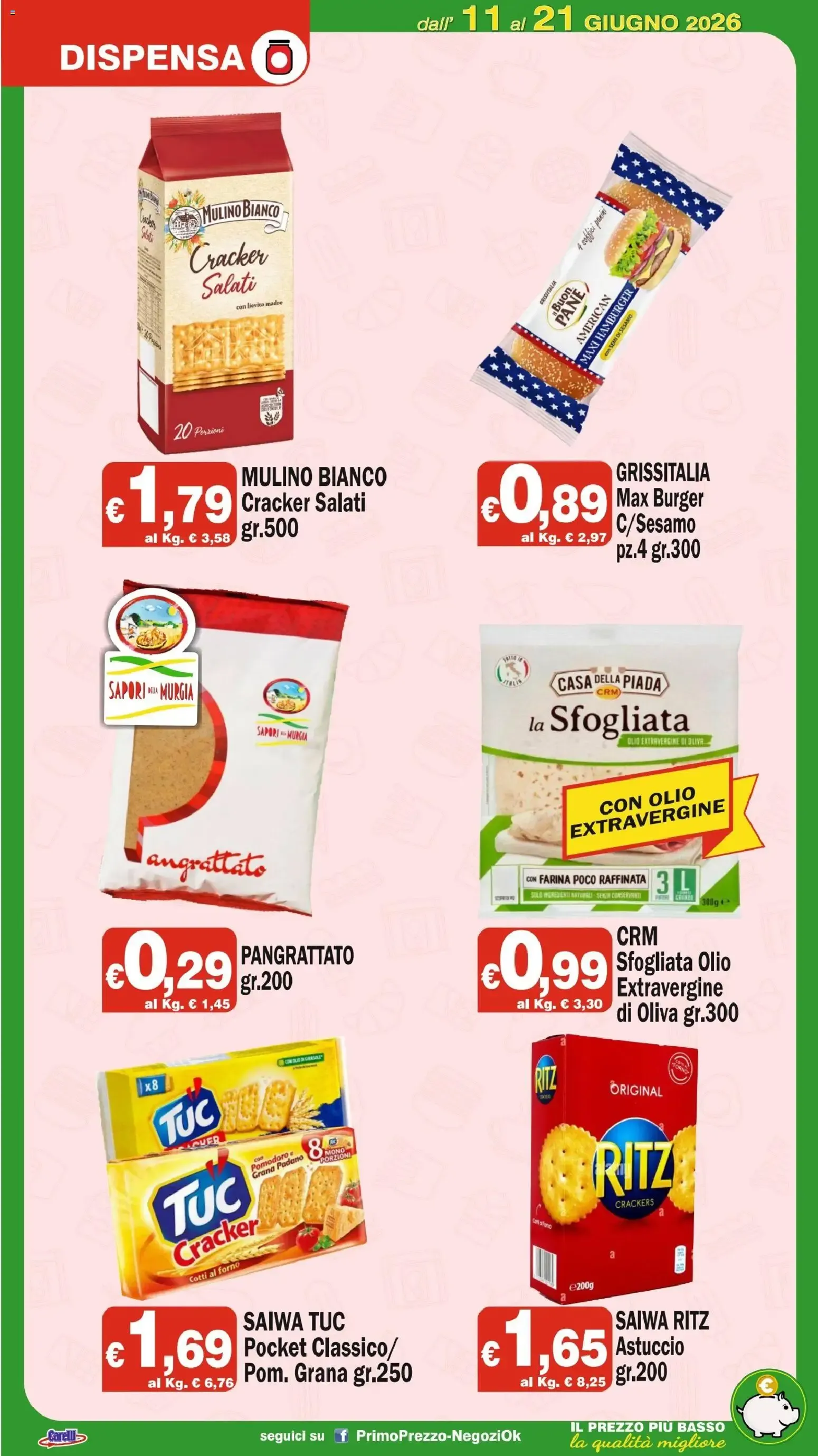 Primo Prezzo volantino dal 11/06/2026 - online Offerte da 11 giugno a 21 giugno di 2026 - Pagina del volantino 12