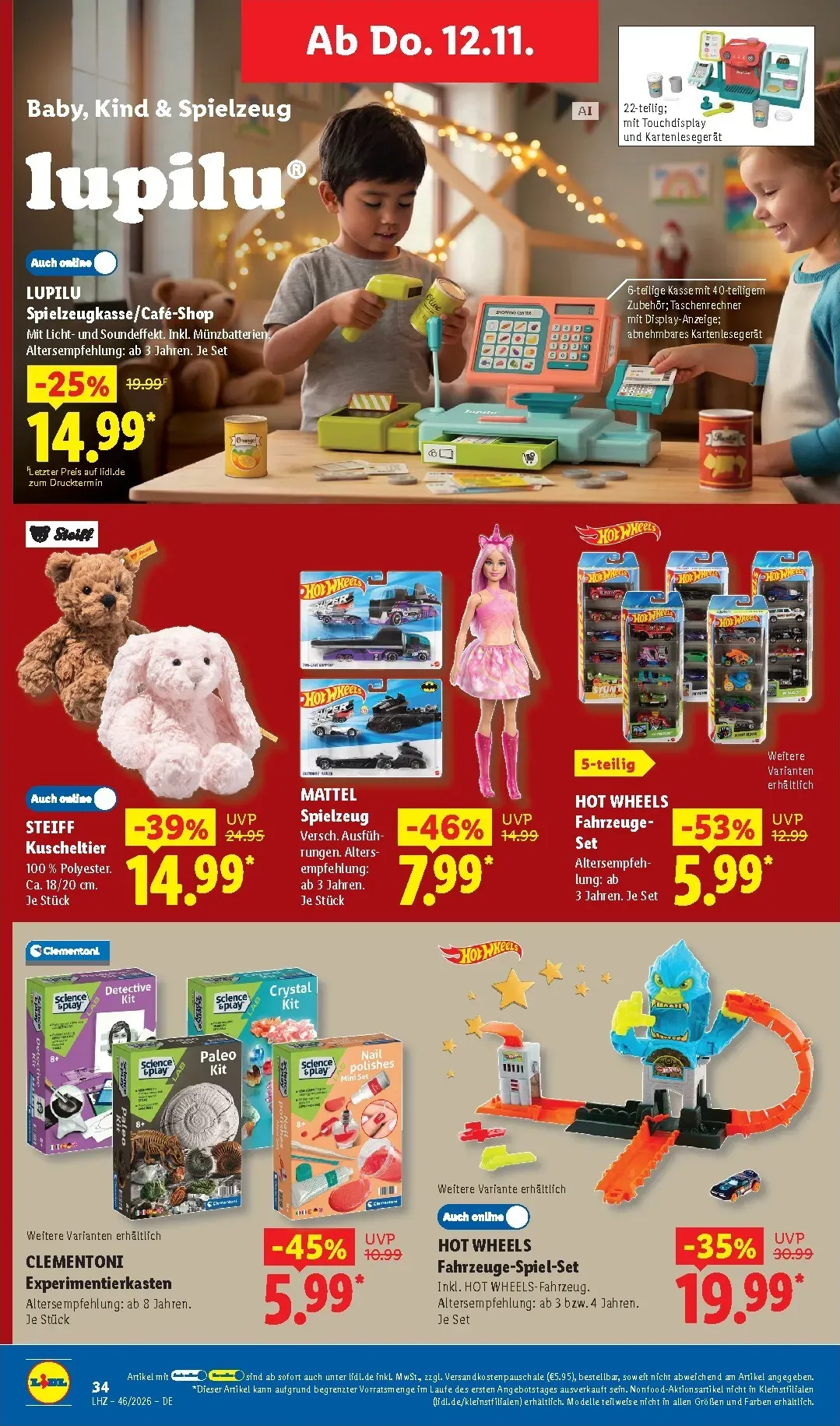 Lidl - Nonfood Prospekt nächste Woche – von Montag 09.11.2026 bis Samstag 14.11.2026 von 9. November bis 14. November 2026 - Prospekt seite 22