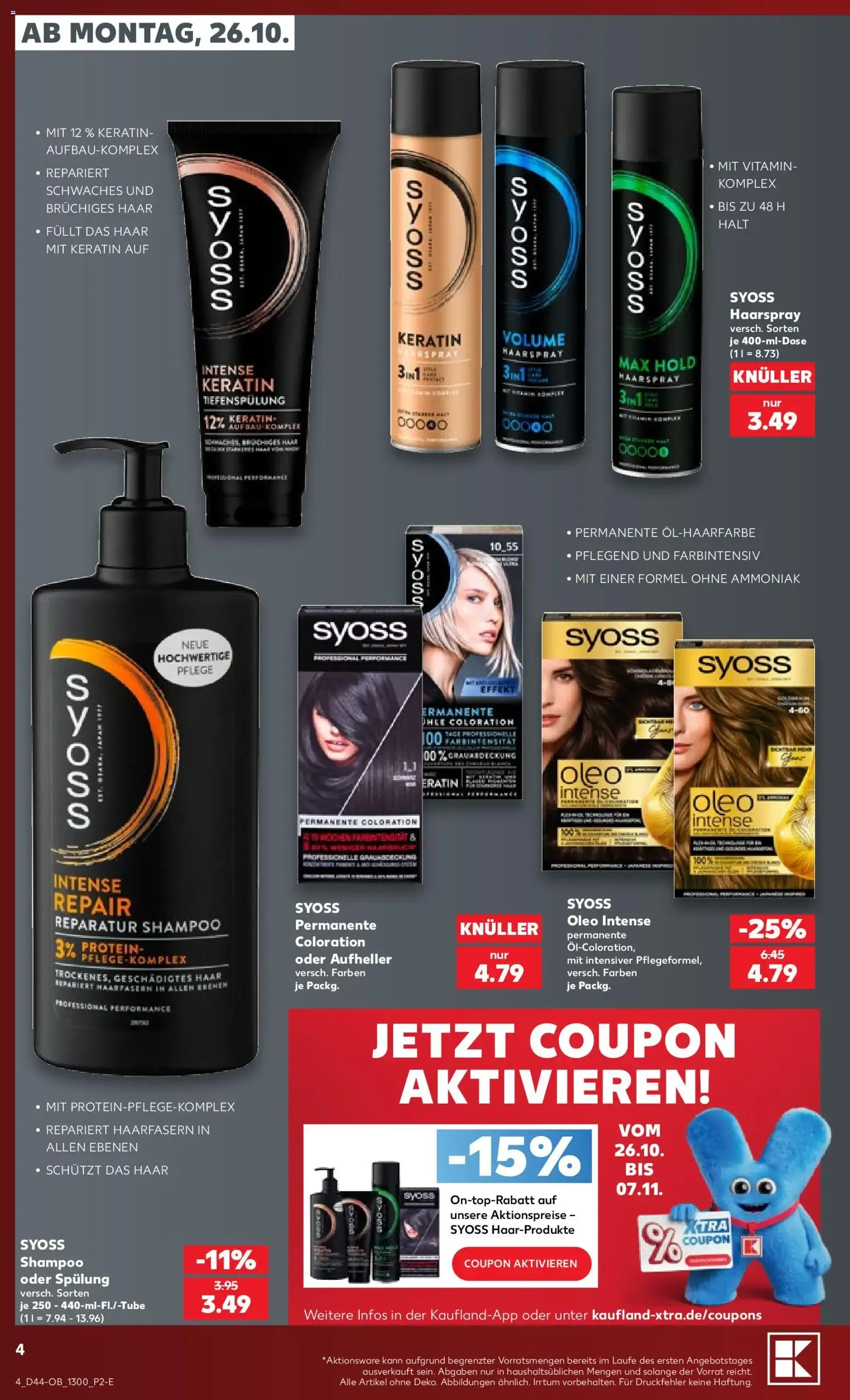 Kaufland: Deutschlands größte Drogerie-Abteilung van 26 oktober tot 7 november 2026 - Folder pagina 4