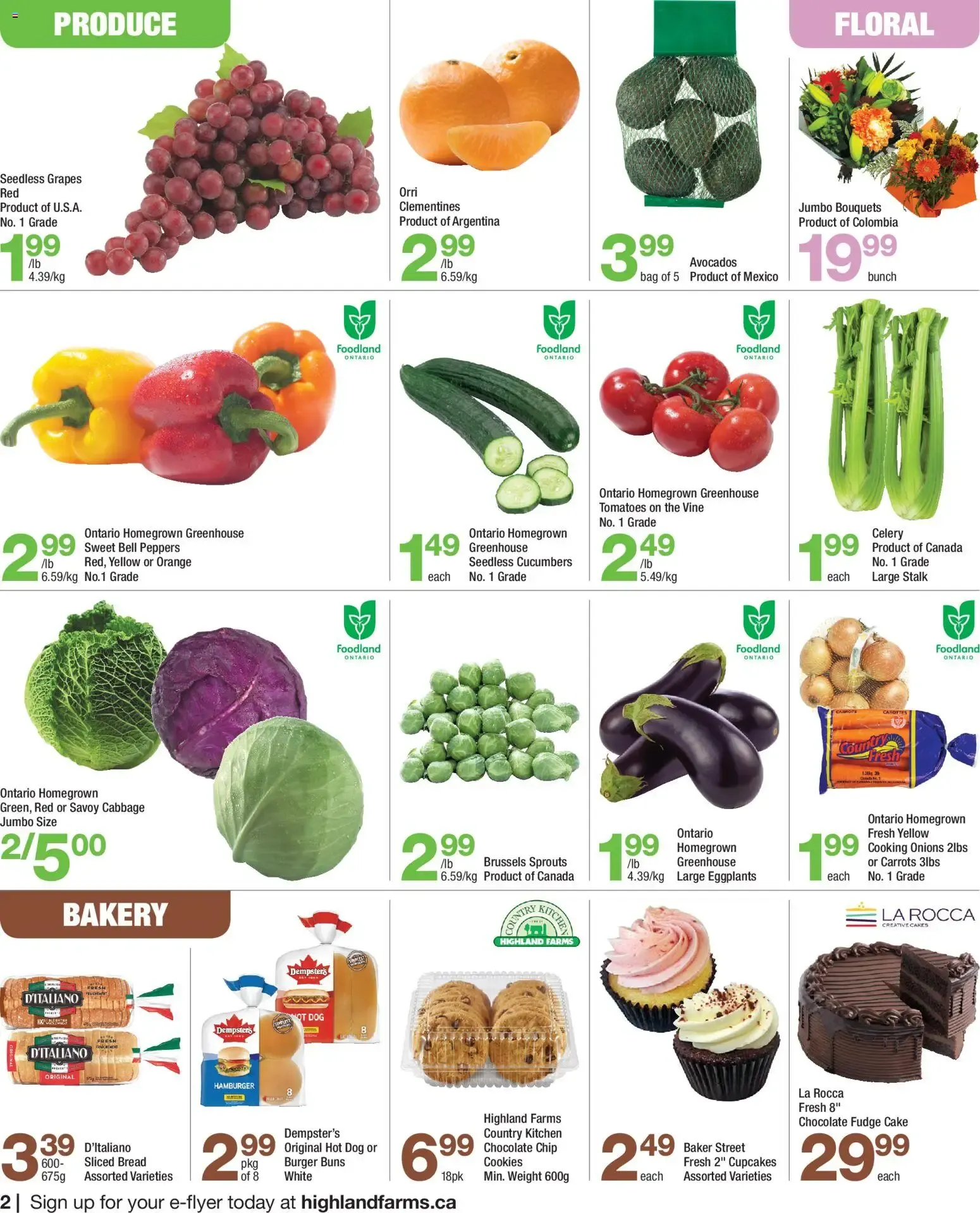 Highland Farms weekly flyer / circulaire from Oct 29, 2026 > weekly specials & deals from October 29 to November 4 2026 - flyer page 2
