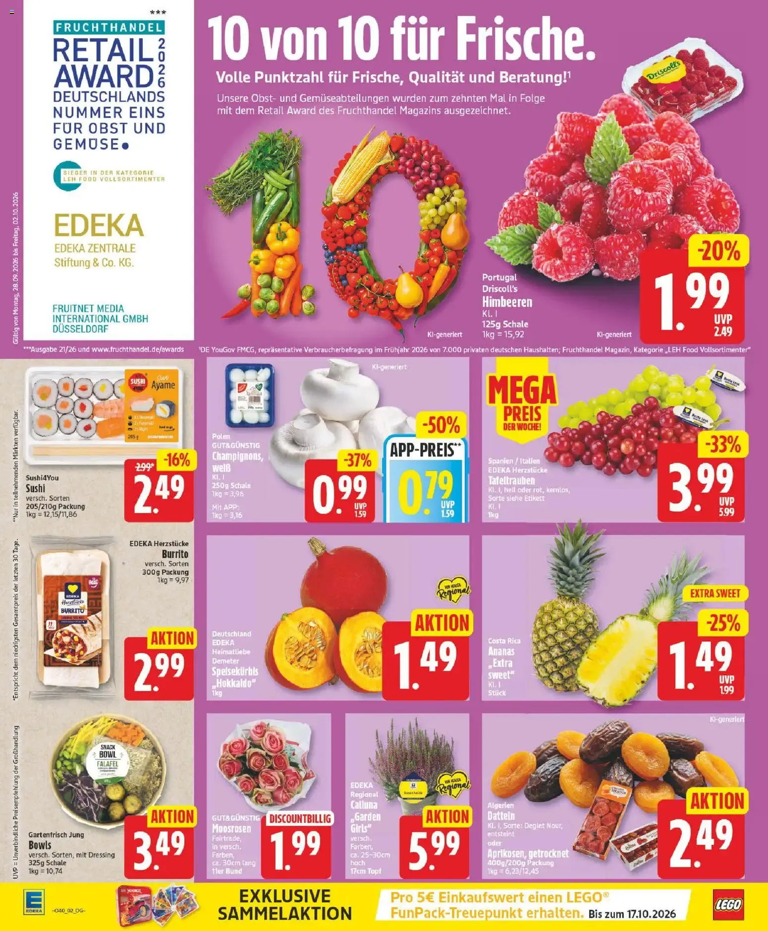 Edeka Prospekt (ab 28.09.2026) » Angebote Online von 28. September bis 2. Oktober 2026 - Prospekt seite 2