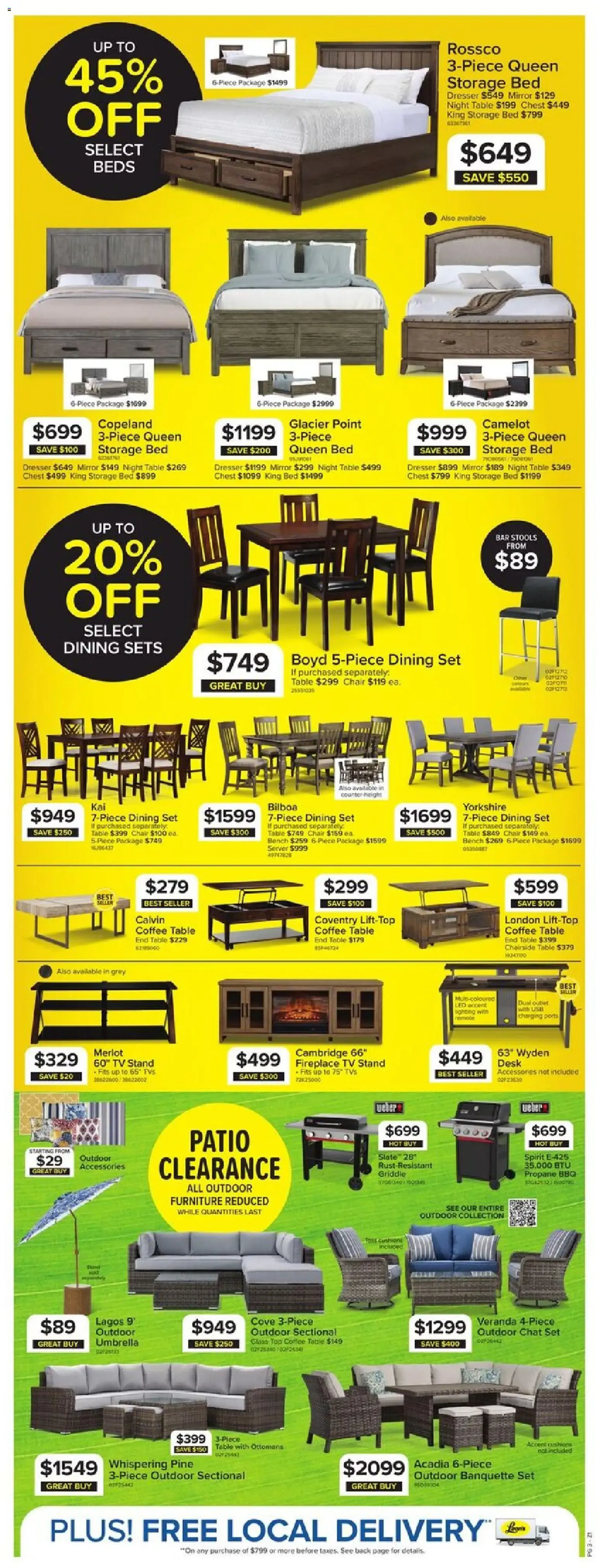 Leon's Summer Sale -A-BRATION Flyer from July 16 to August 5 2026 - flyer page 3