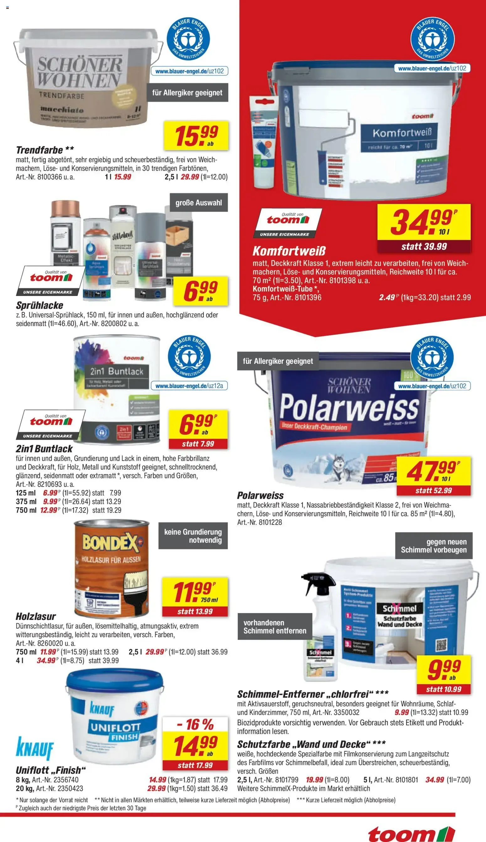 Toom Wochenweise Megapreise & Sommer-Sale von 11. Juli bis 17. Juli 2026 - Prospekt seite 13