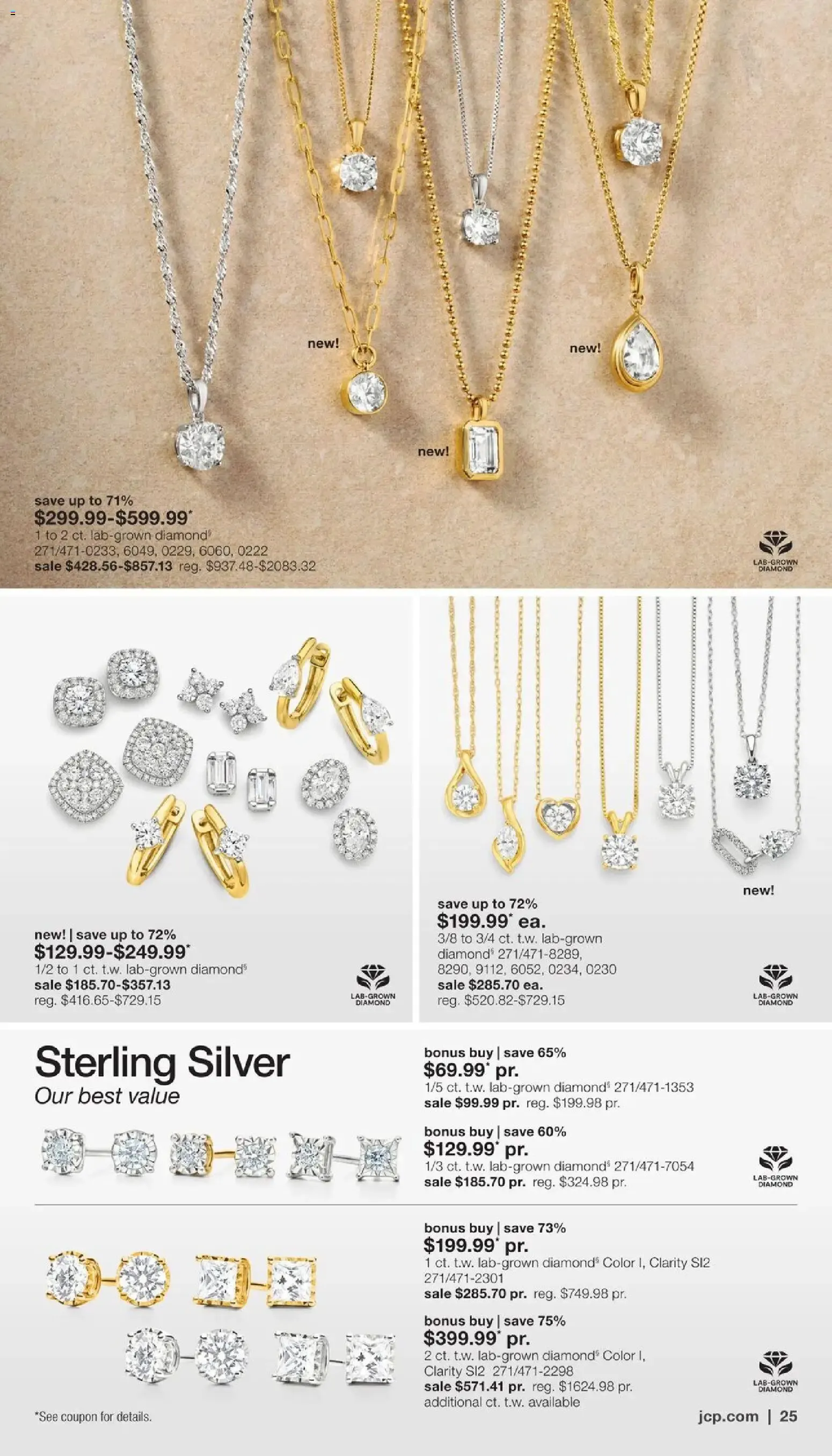 Weekly ad JCPenney Billion Dollar Jewelry Sale from September 3 to September 20 2026 - Page 24
