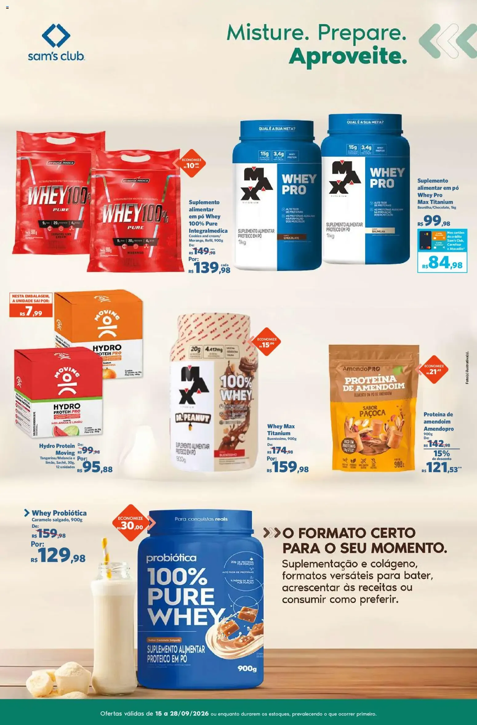 Encarte de Sam's Club Viva Bem 15 de setembro até 28 de setembro 2026 - Pagina 3