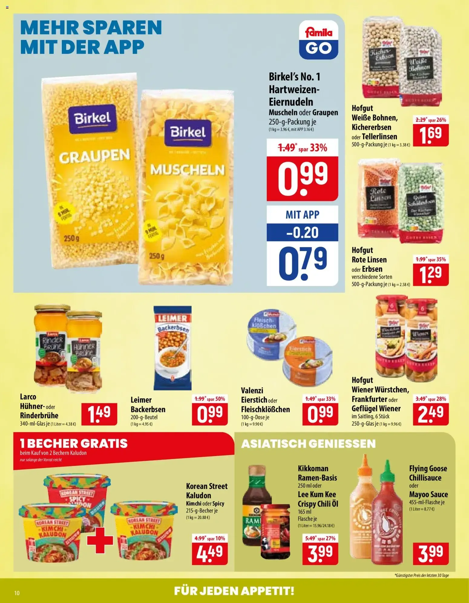 Famila Prospekt (ab 05.10.2026) zum Blättern von 5. Oktober bis 10. Oktober 2026 - Prospekt seite 10