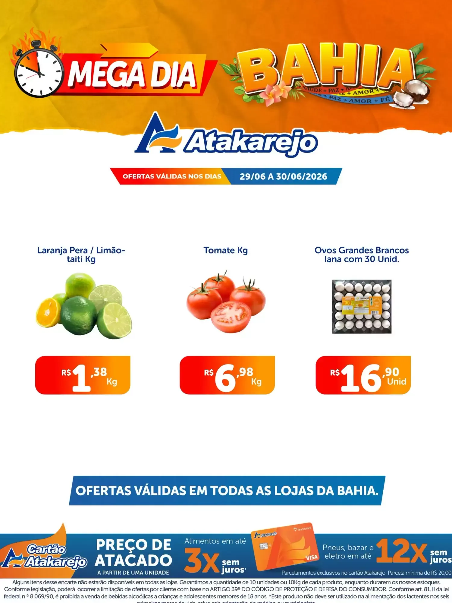 Encarte de Mega Dia Atakarejo Bahia 29 de junho até 30 de junho 2026 - Pagina 3