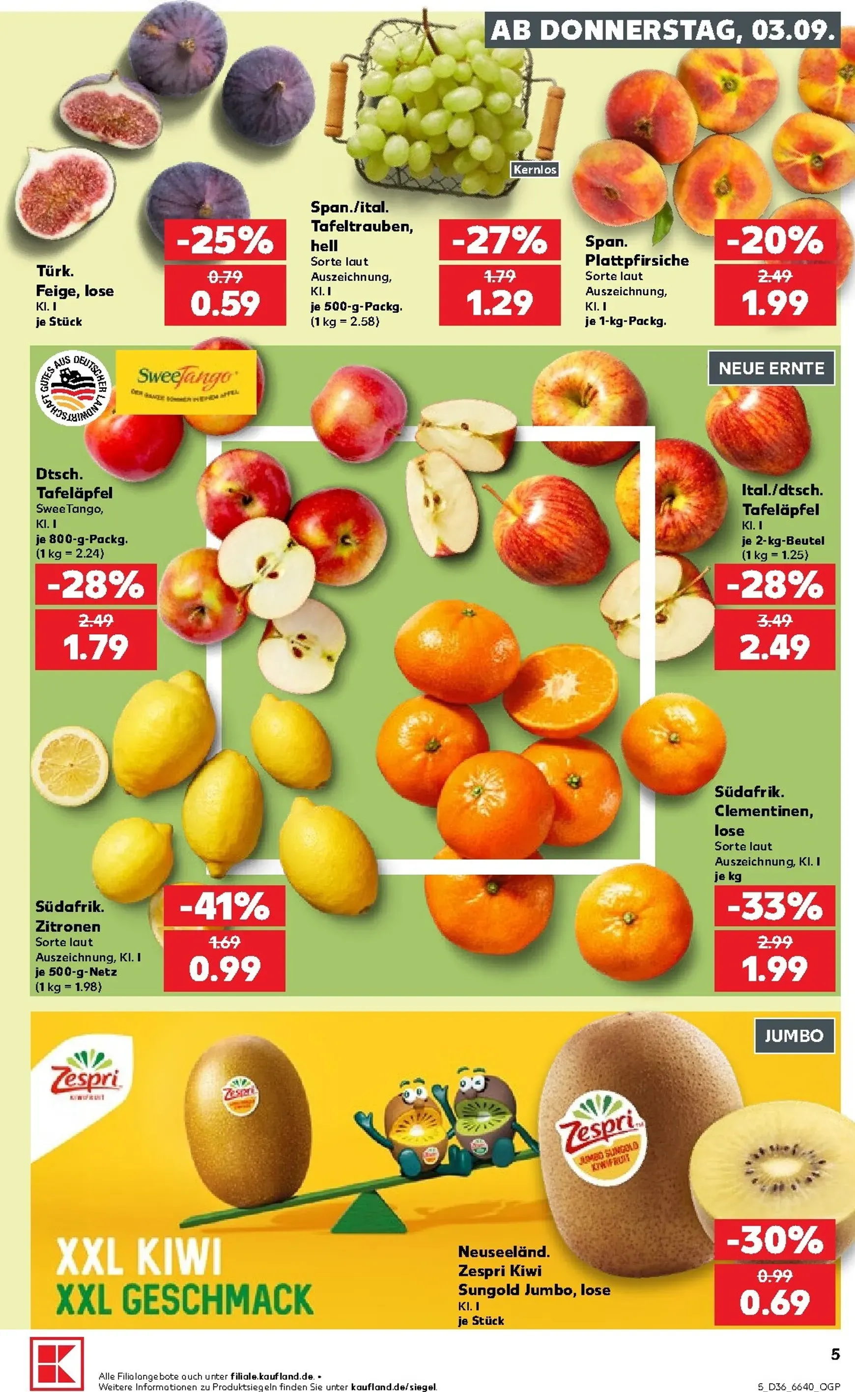 Neuer Kaufland Prospekt – von Donnerstag 03.09.2026 bis Mittwoch 09.09.2026 von 3. September bis 9. September 2026 - Prospekt seite 6