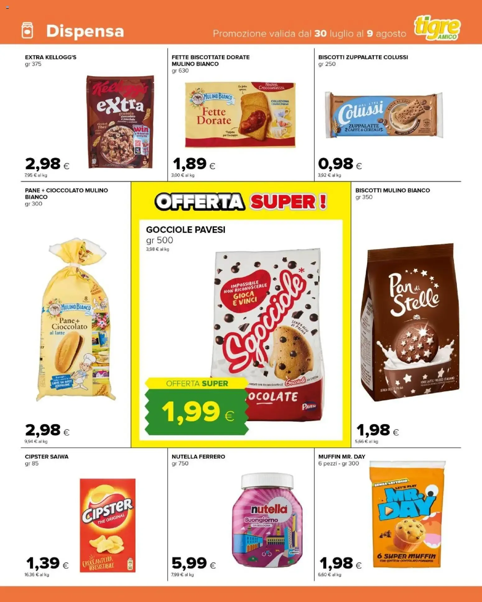 Nuova Apertura Supermercato Tigre Amico Arielli da 30 luglio a 9 agosto di 2026 - Pagina del volantino 9