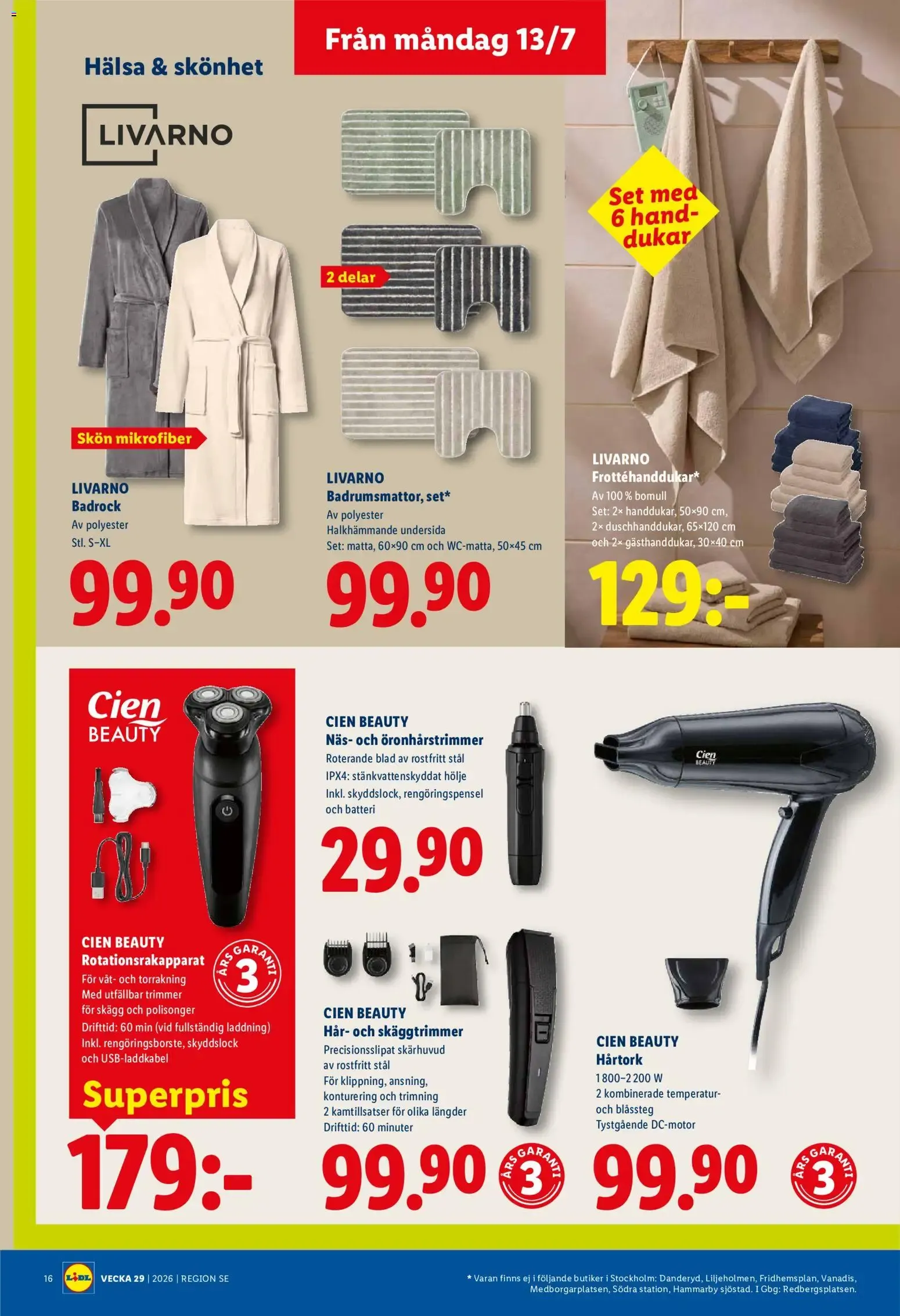 Lidl erbjudanden från 13/07/2026 - 19/07/2026 > Reklamblad nuvarande rabatter från 13 juli till 19 juli 2026 - Reklamblad sidor 19