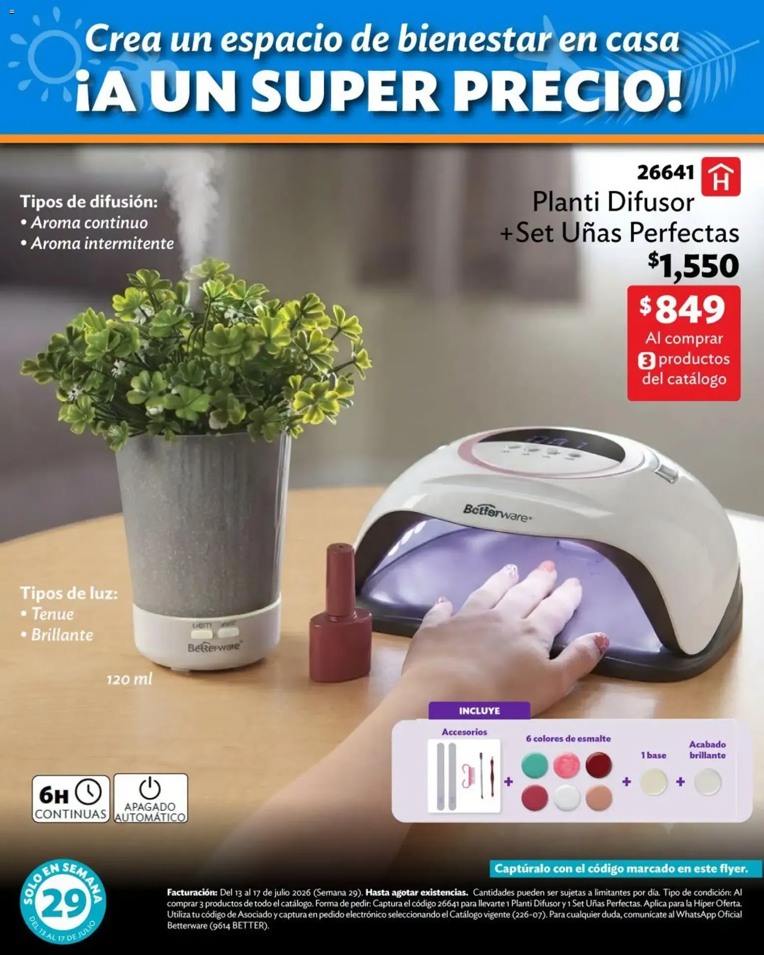 Catálogo de Betterware Verano de ofertas 13 de julio al 17 de julio 2026 - Pagina 8