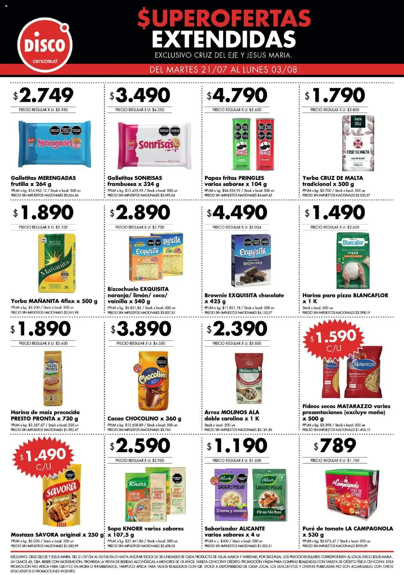 Ofertas de Super Ofertas Extendidas 21 de julio al 3 de agosto 2026 - Página 2 del catálogo