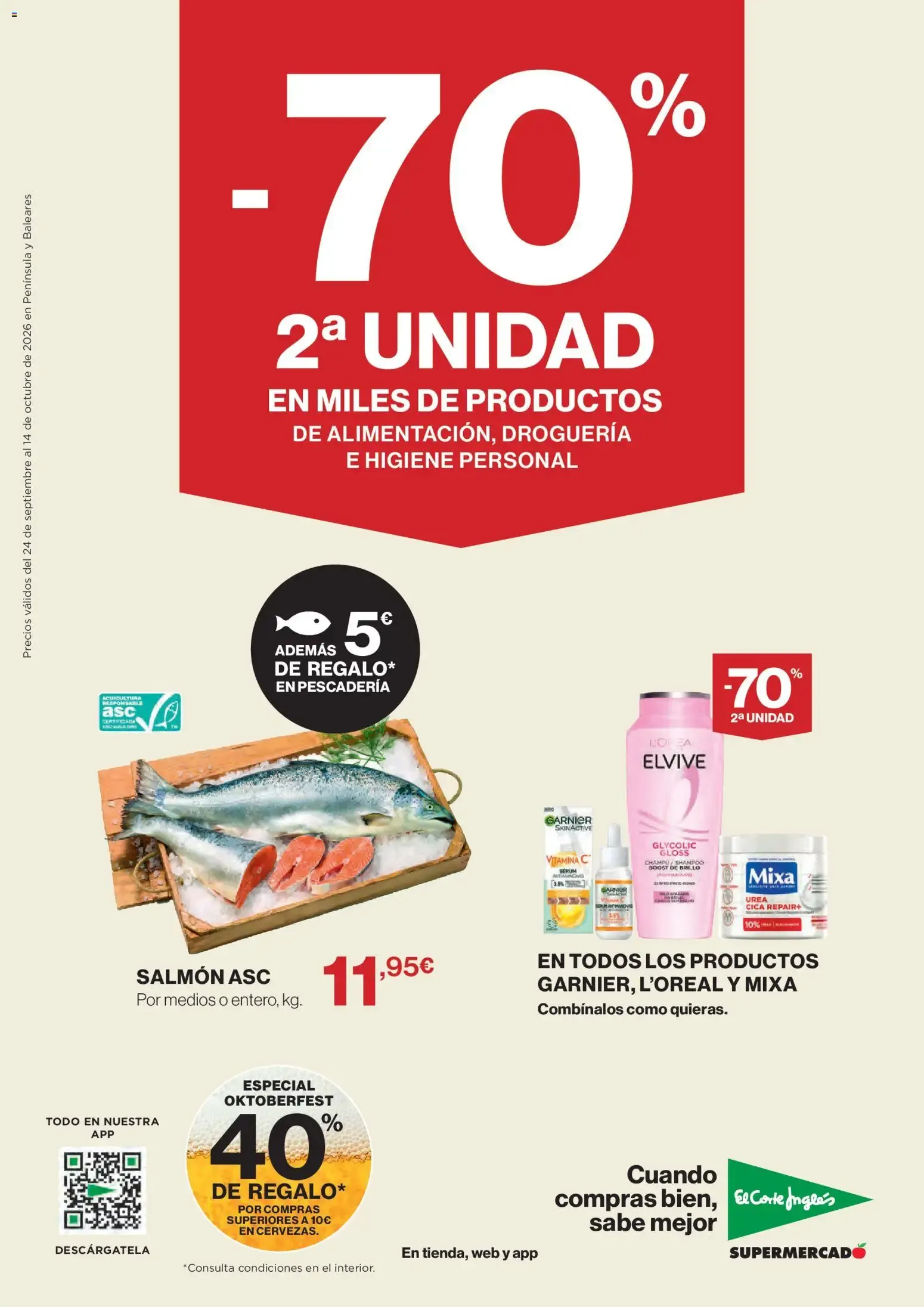 Catálogo de El Corte Inglés ofertas 24/09/2026 │Catálogo 24 de septiembre al 14 de octubre 2026 - Página 1