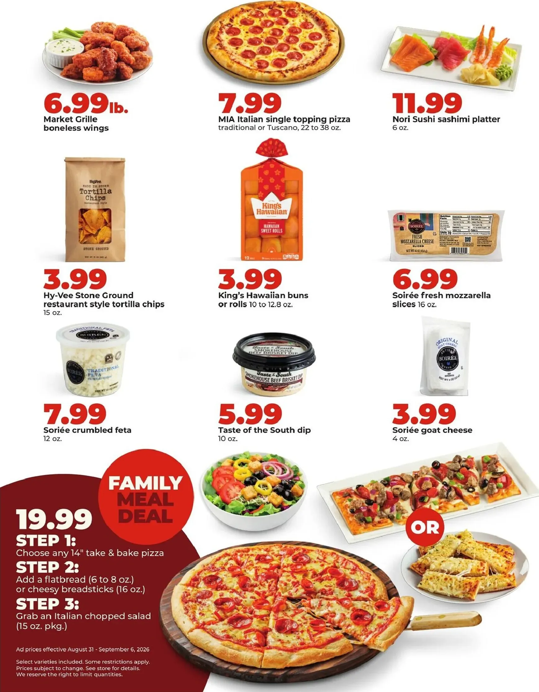 Weekly ad Current Hy Vee leaflet valid from Monday 08/31/2026 to Sunday 09/06/2026 from August 31 to September 6 2026 - Page 19