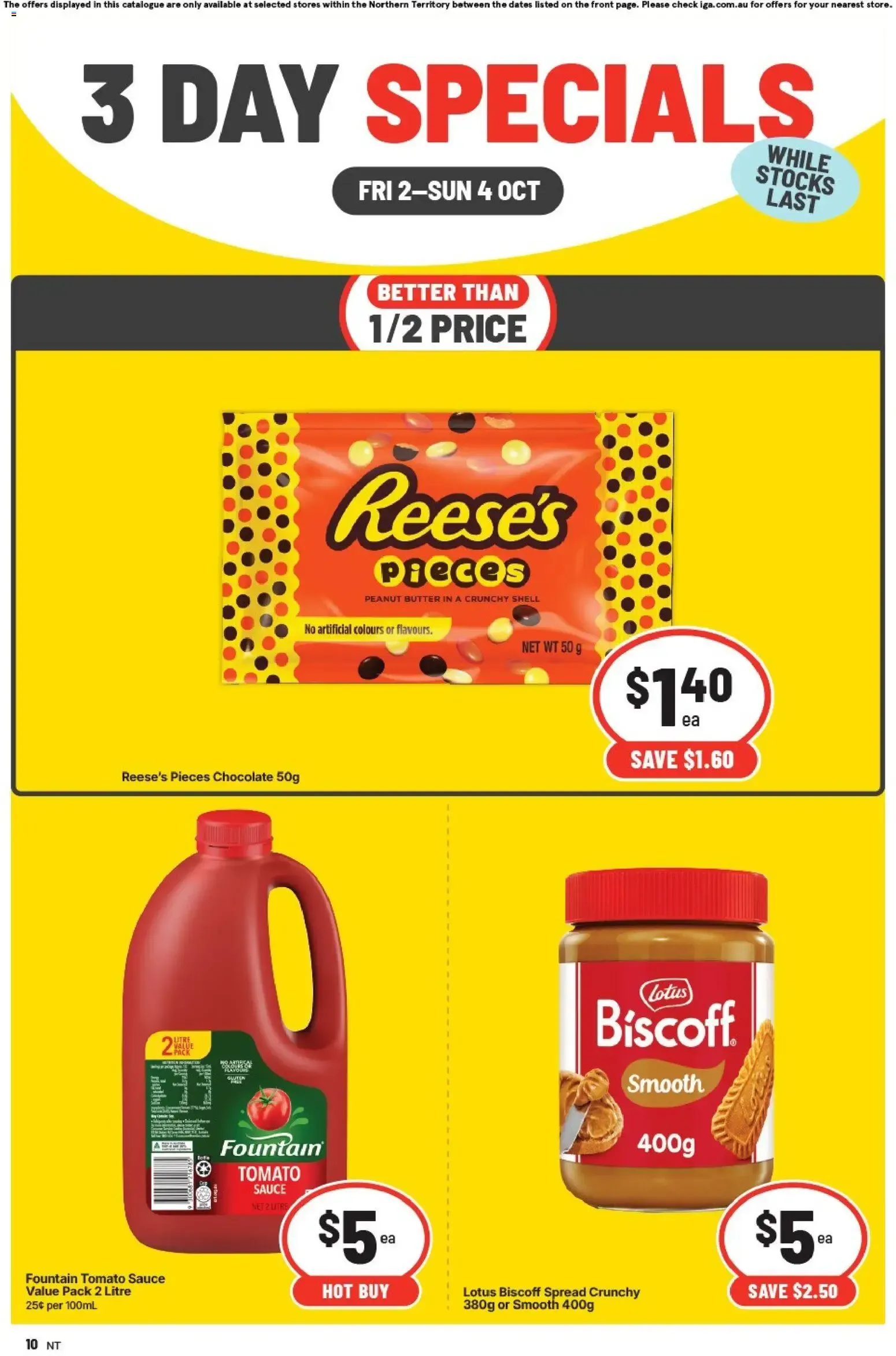 3 DAY SPECIALS - Catalogue valid from 2 October to 4 October 2026 - page 2