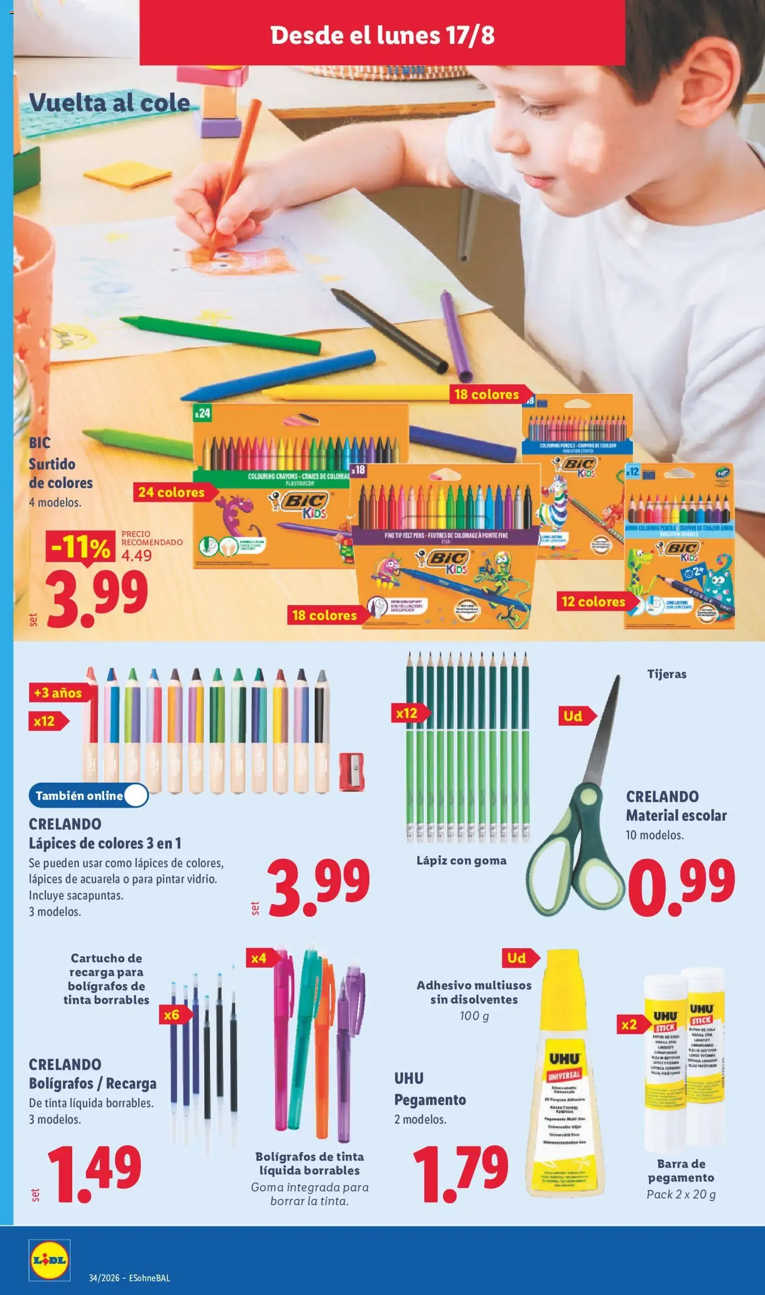 Catálogo de Lidl folleto de bazar del 17/08/2026 | Ofertas 17 de agosto al 23 de agosto 2026 - Página 10