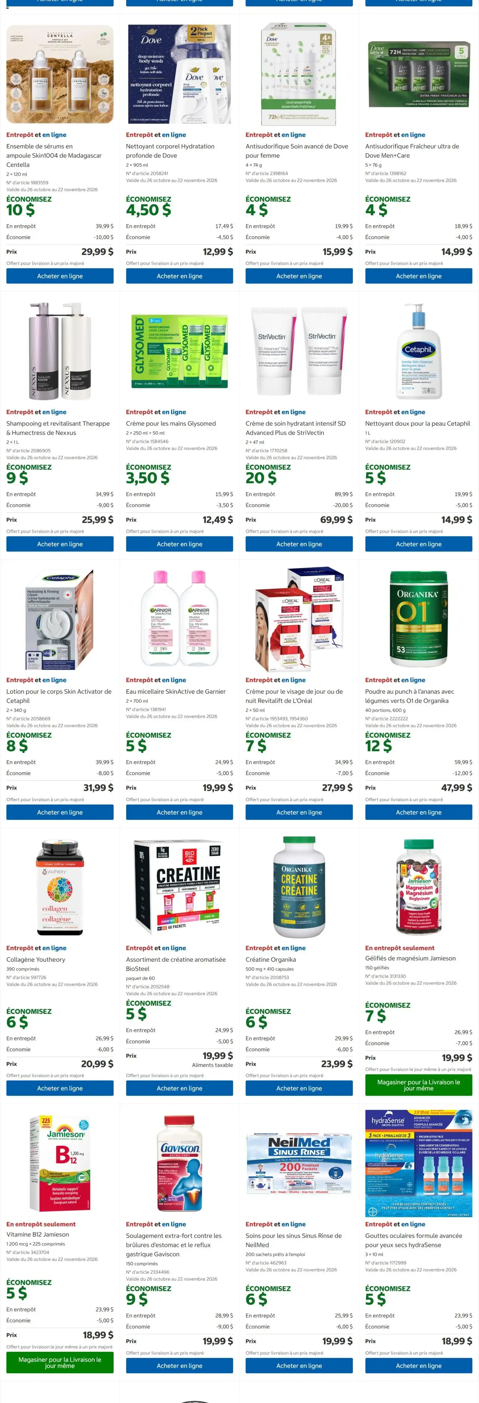 Costco circulaire from Oct 26, 2026 > weekly specials & deals from October 26 to November 8 2026 - flyer page 7