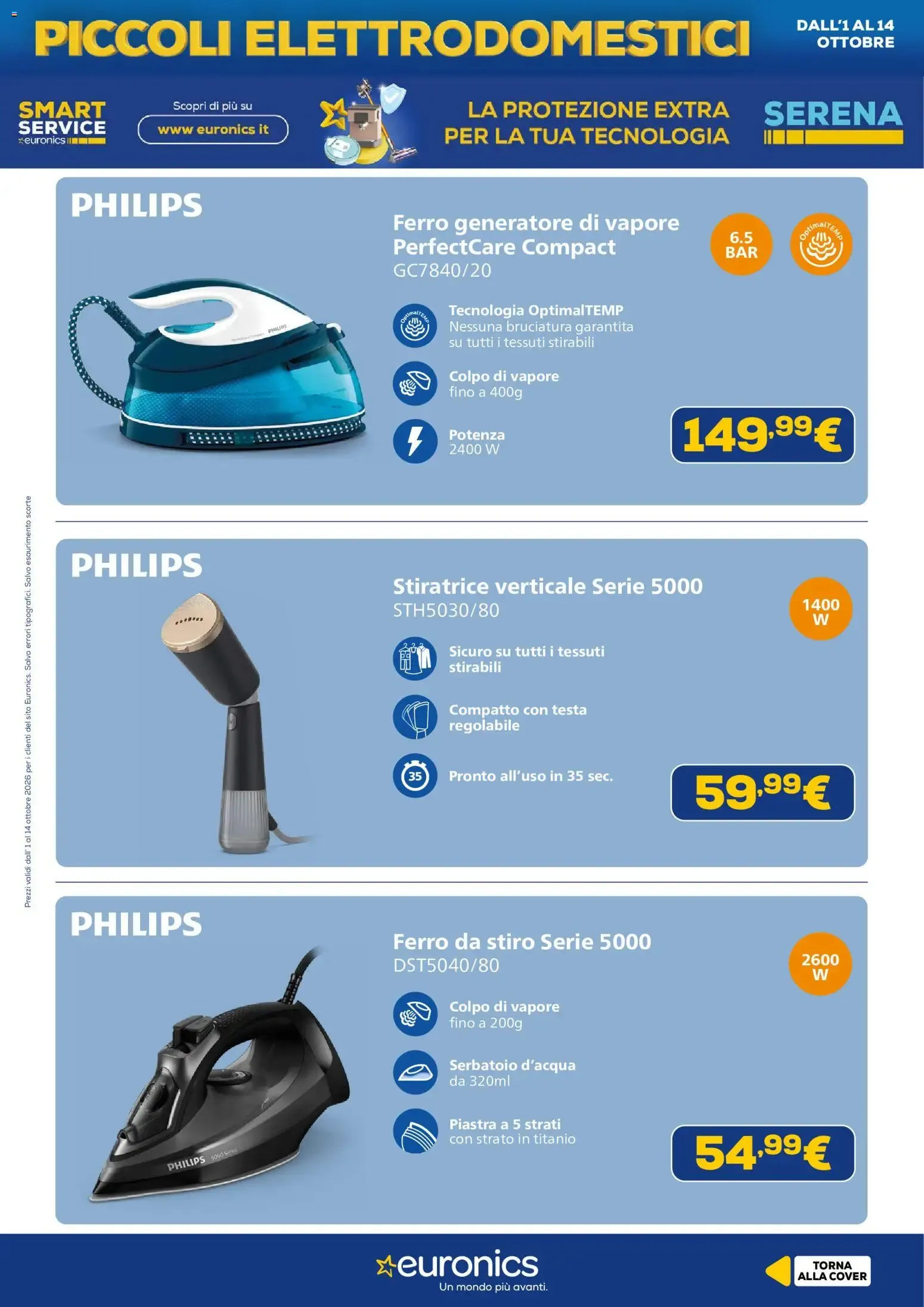 Nuovo Euronics volantino Piccoli Elettrodomestici dal 01/10/2026 > offerte anteprima 🛍️ da 1 ottobre a 14 ottobre di 2026 - Pagina del volantino 15