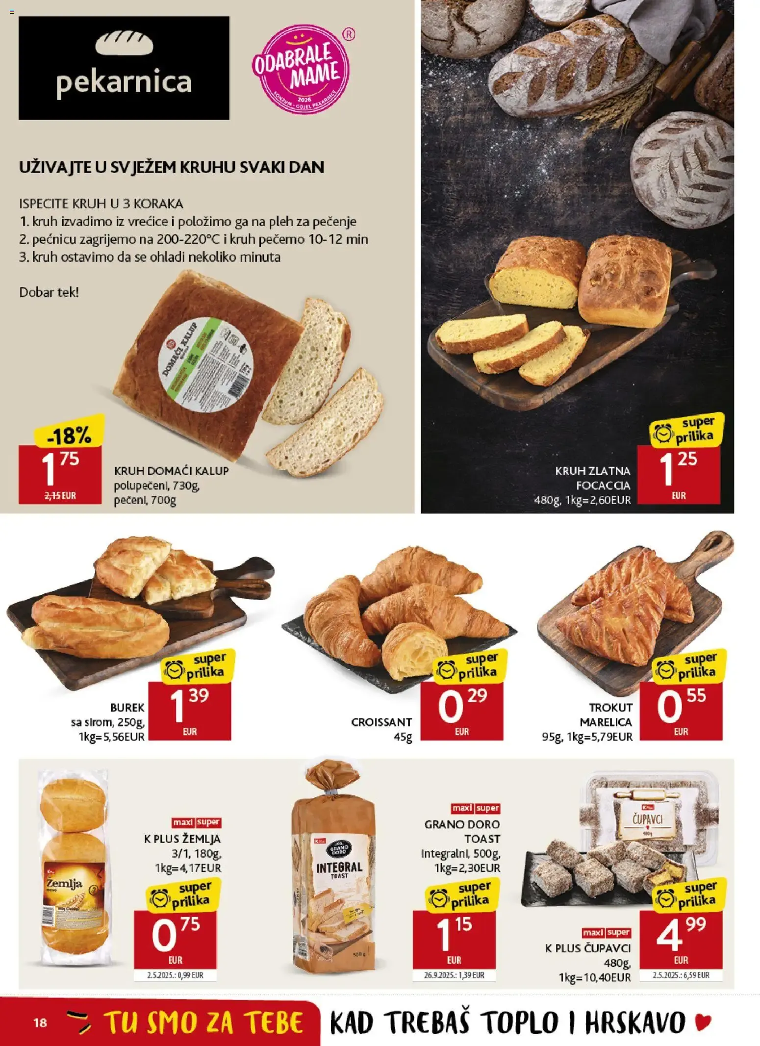 Katalog Konzum Katalog novi od 04.08.2026 na listanje > letak digitalni od 4. kolovoza do 11. kolovoza 2026. - Pregled Stranica 18