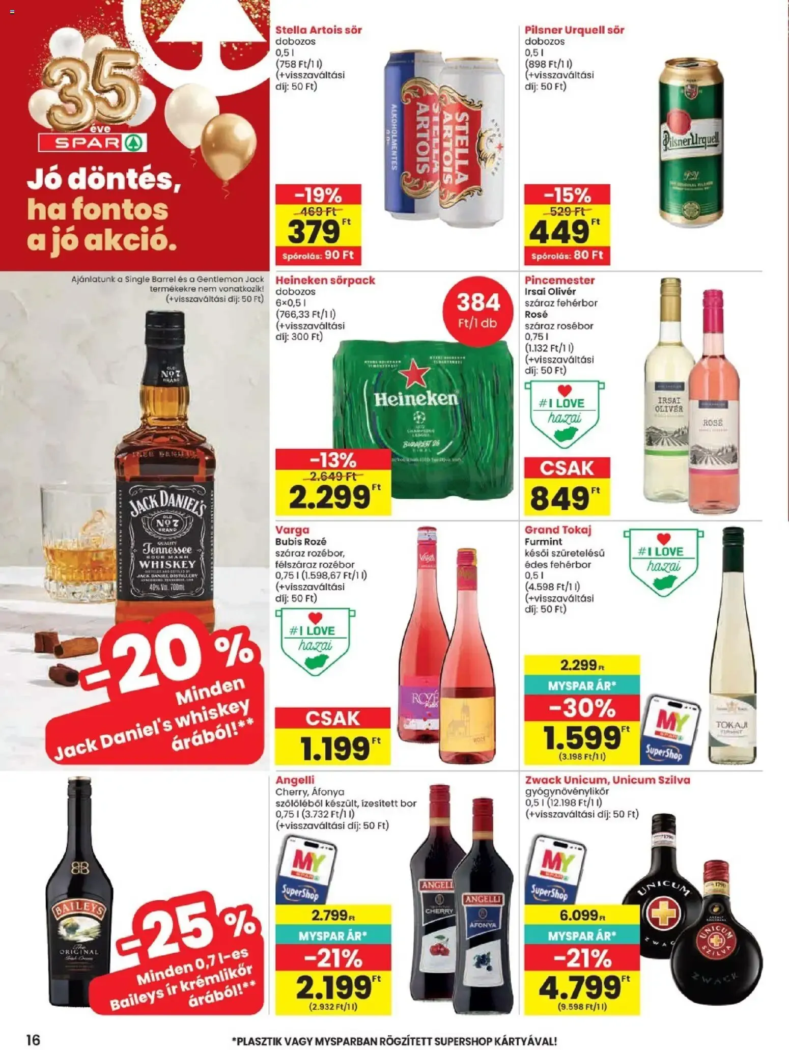 Katalógus Spar akciós újság - 2026.09.17.-tól szeptember 17.-tól szeptember 23.-ig 2026. - Oldal 16