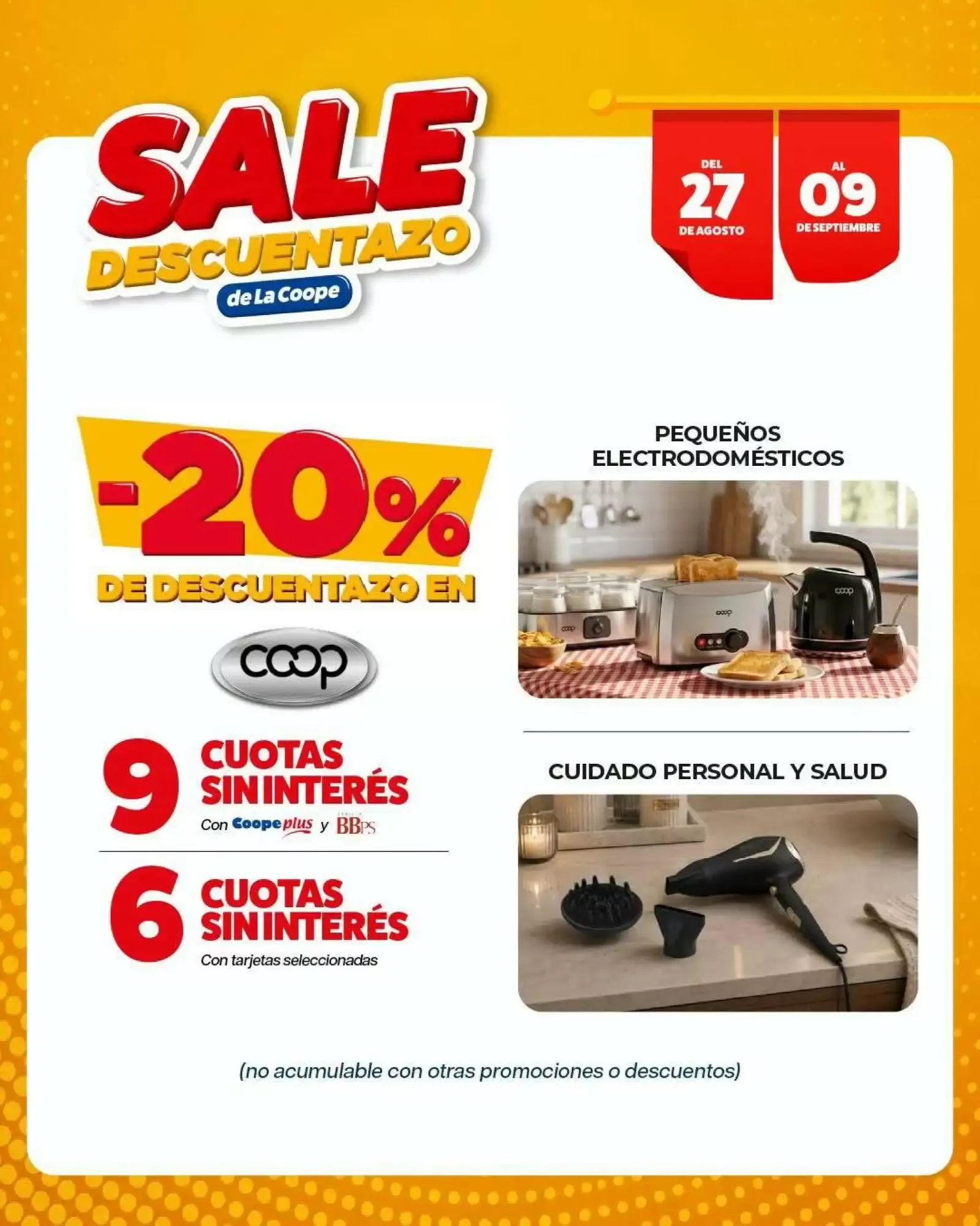 Ofertas de Sale Descuentazo de La Coope 27 de agosto al 9 de septiembre 2026 - Página 10 del catálogo