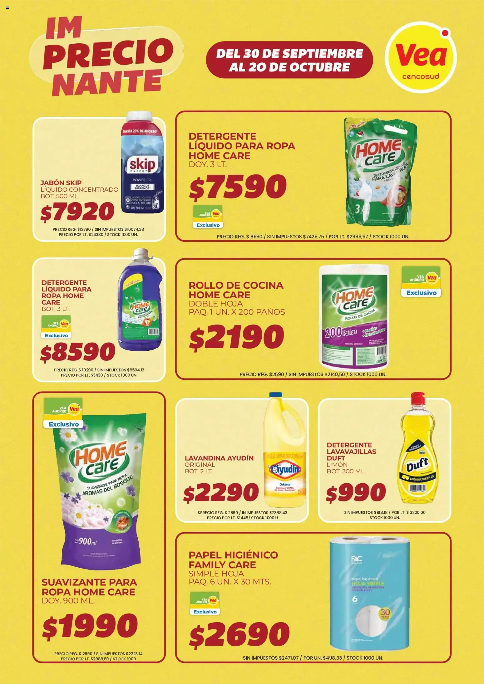 Ofertas de Vea - Ofertas del 30/09/2026 - 20/10/2026 30 de septiembre al 20 de octubre 2026 - Página 14 del catálogo