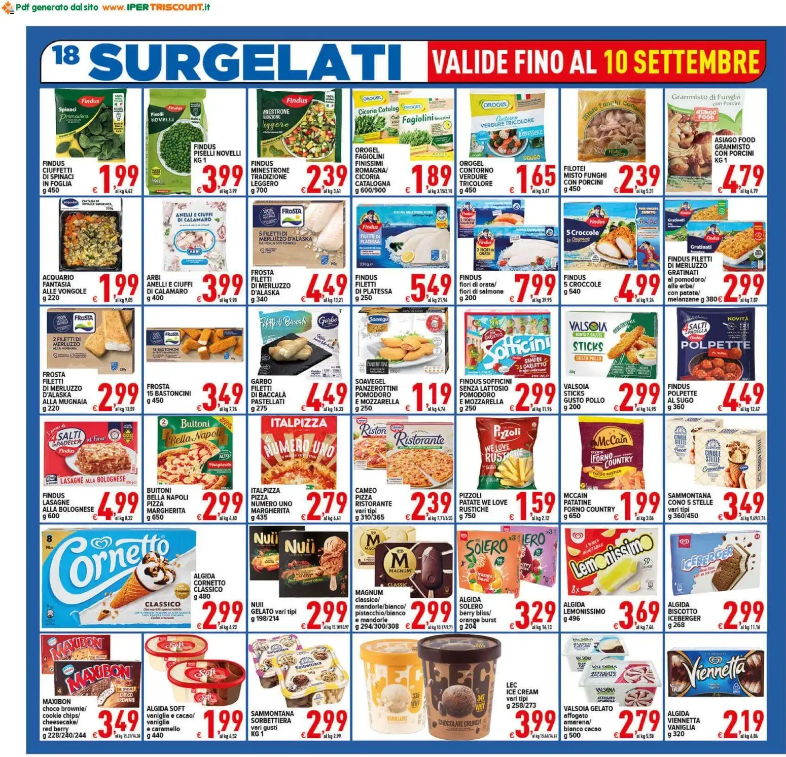 Ipertriscount volantino dal 02/09/2026 - online Offerte da 2 settembre a 10 settembre di 2026 - Pagina del volantino 18