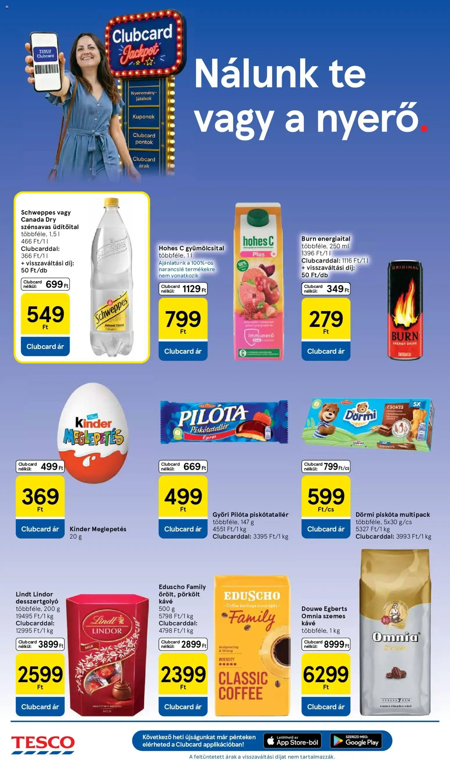 Katalógus Tesco: Nálunk Te vagy a nyerő október 8.-tól október 14.-ig 2026. - Oldal 6