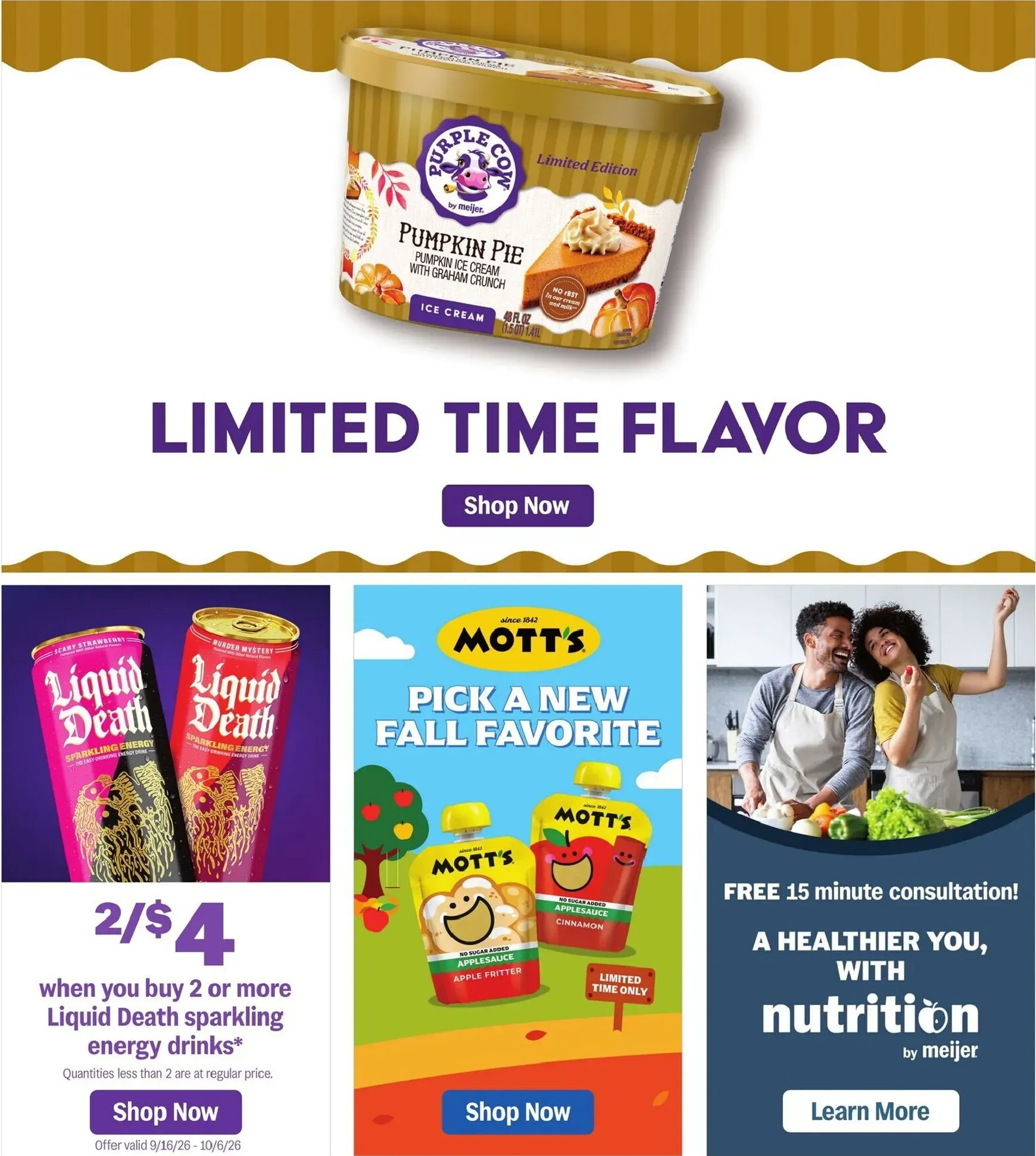 Weekly ad Meijer: Good Life Quality Real Low Prices from September 16 to September 22 2026 - Page 33