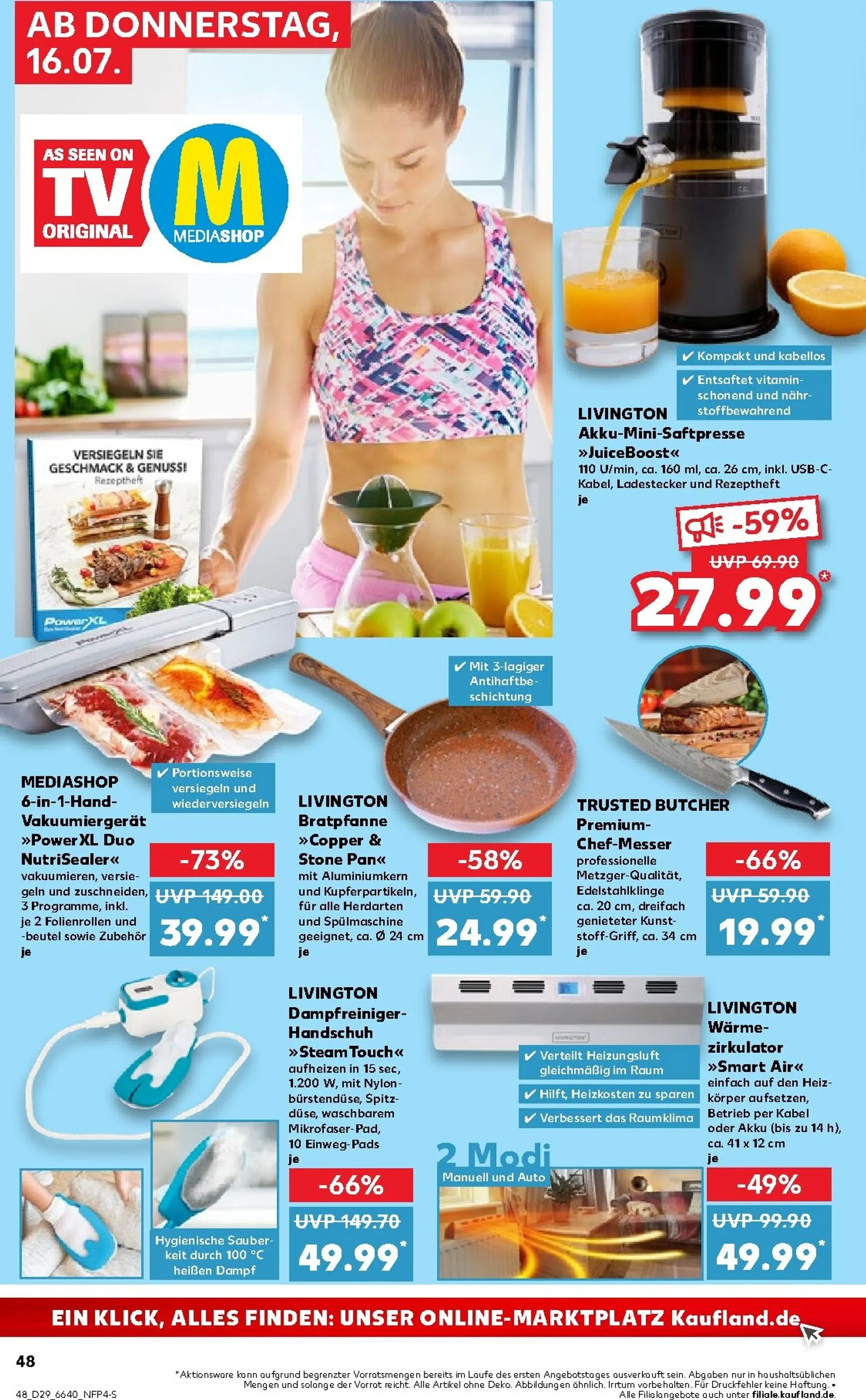 Kaufland Prospekt nächste Woche – von Donnerstag 16.07.2026 bis Mittwoch 22.07.2026 von 16. Juli bis 22. Juli 2026 - Prospekt seite 49